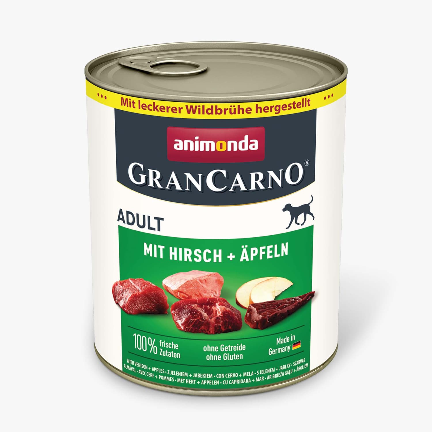 Canned dog food ANIMONDA GRAN., with venison, 800 g