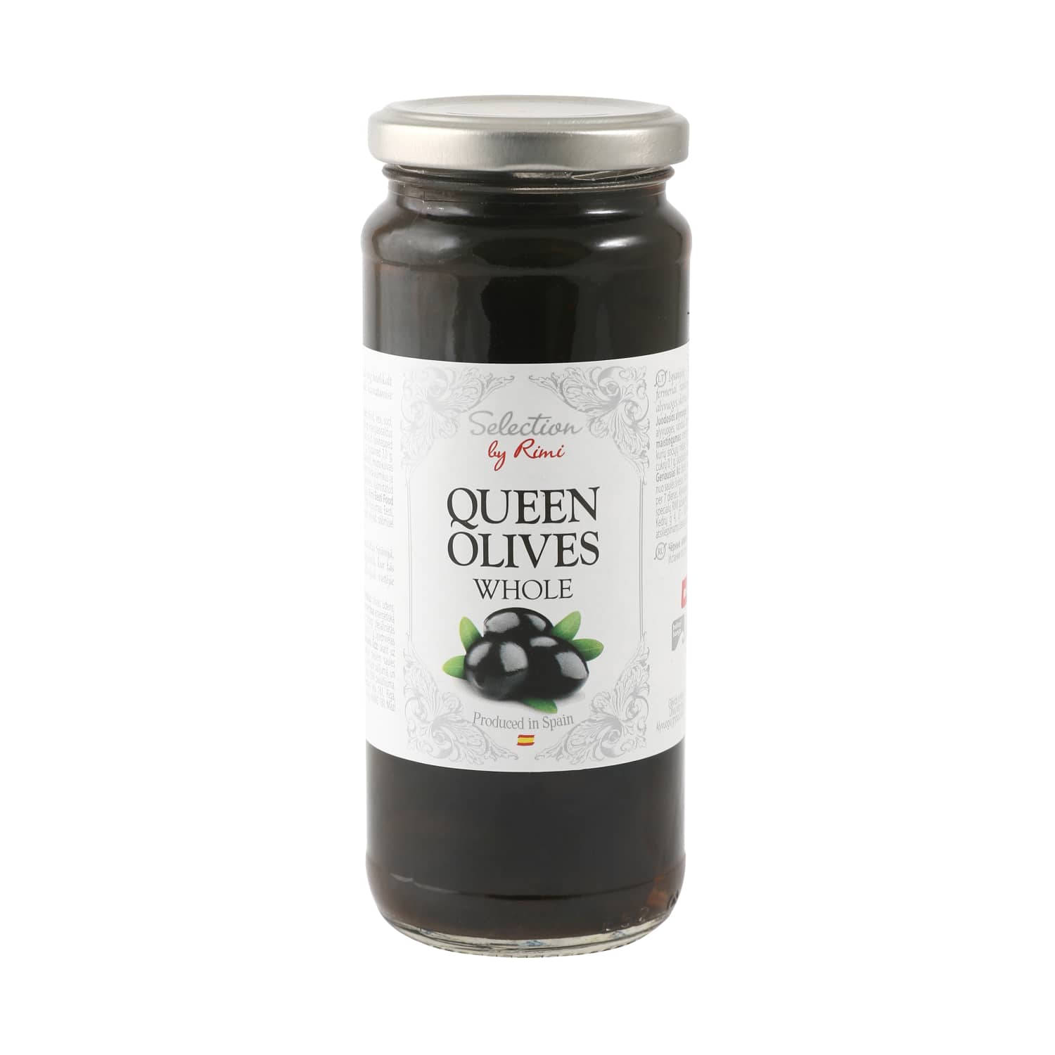 Черные оливки SELECTION с косточками, 345 г / 200 г