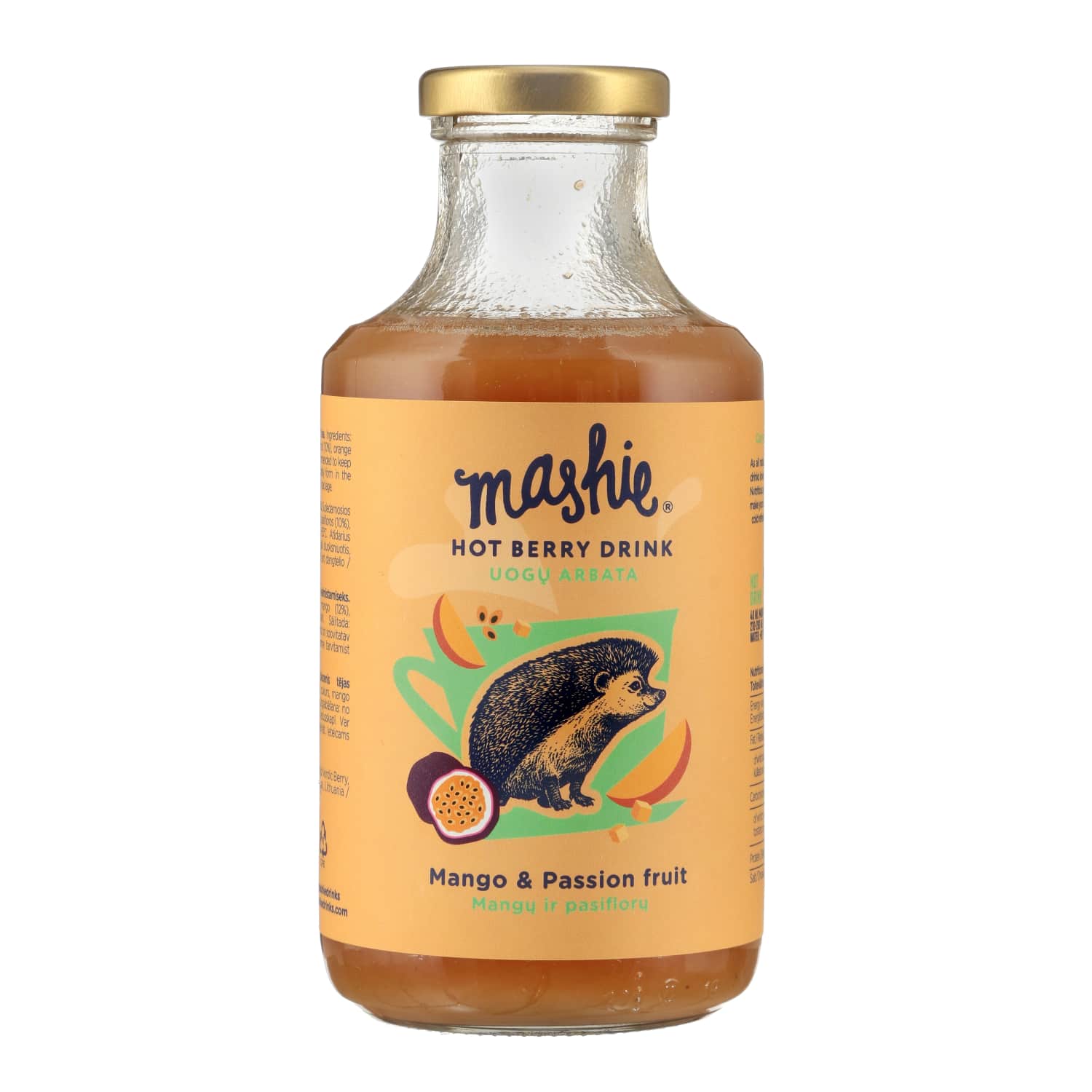 Mangų ir pasifl. uogų tyrė arb. MASHIE, 500ml