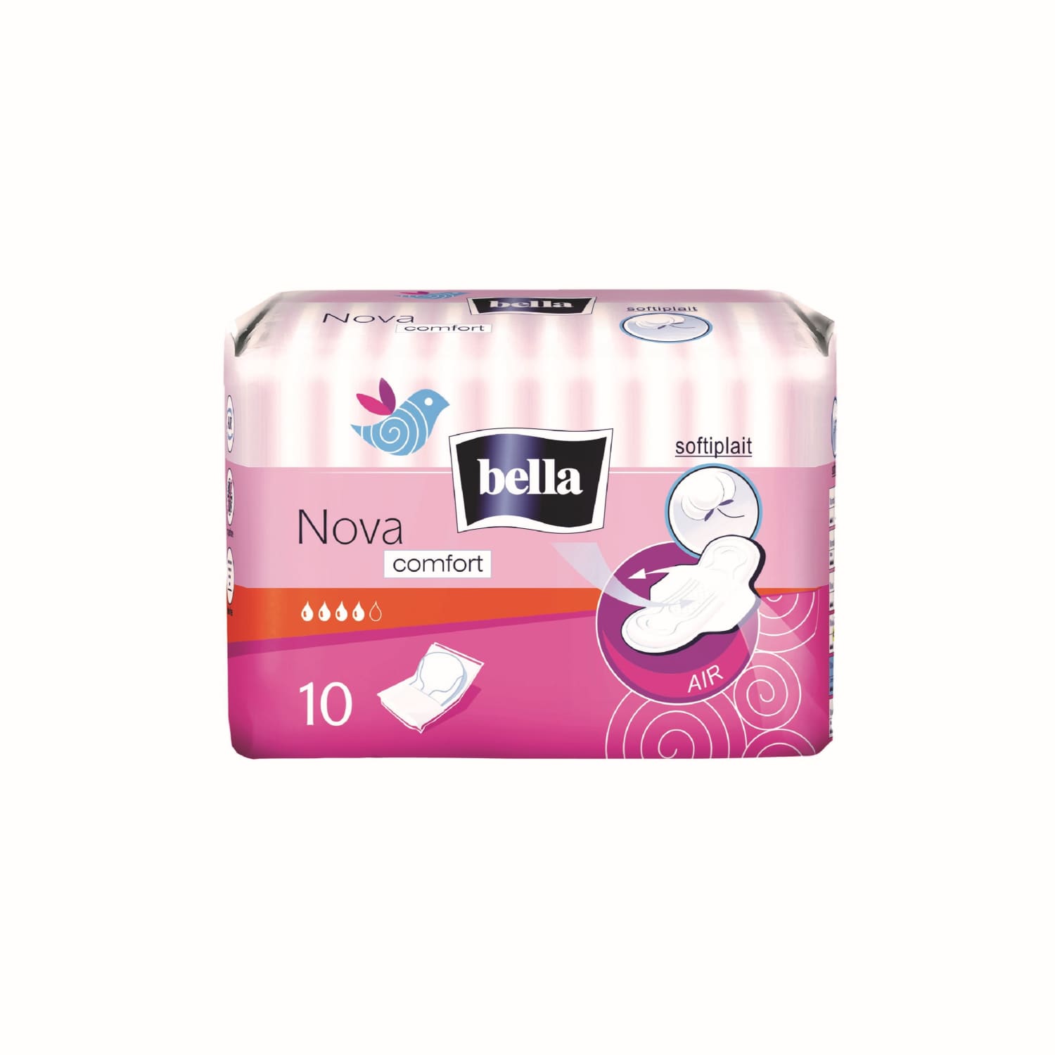 Higien. paketai BELLA NOVA COMFORT, 10 vnt