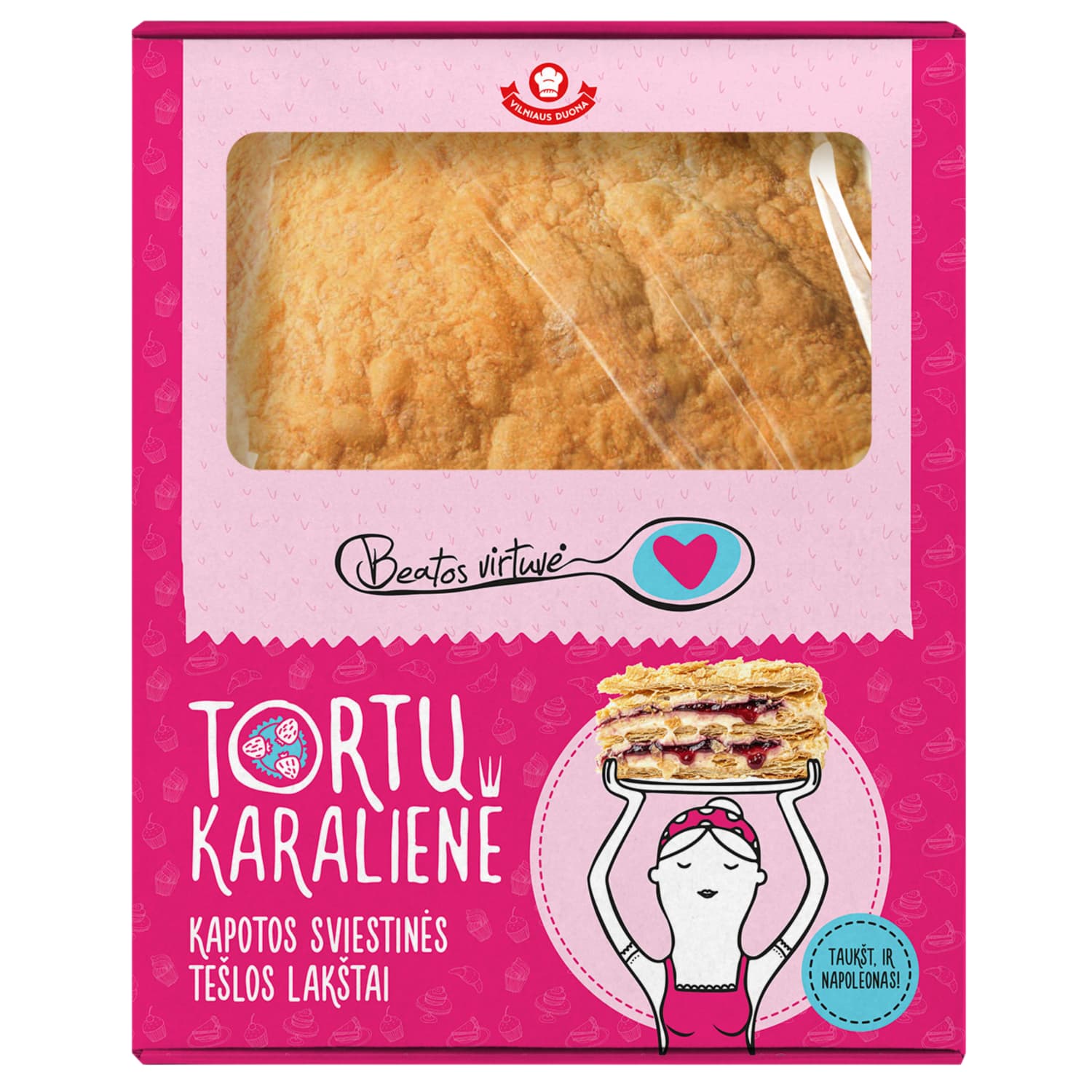 Sviest. tešlos lakštai BEATOS VIRTUVĖ, 570 g