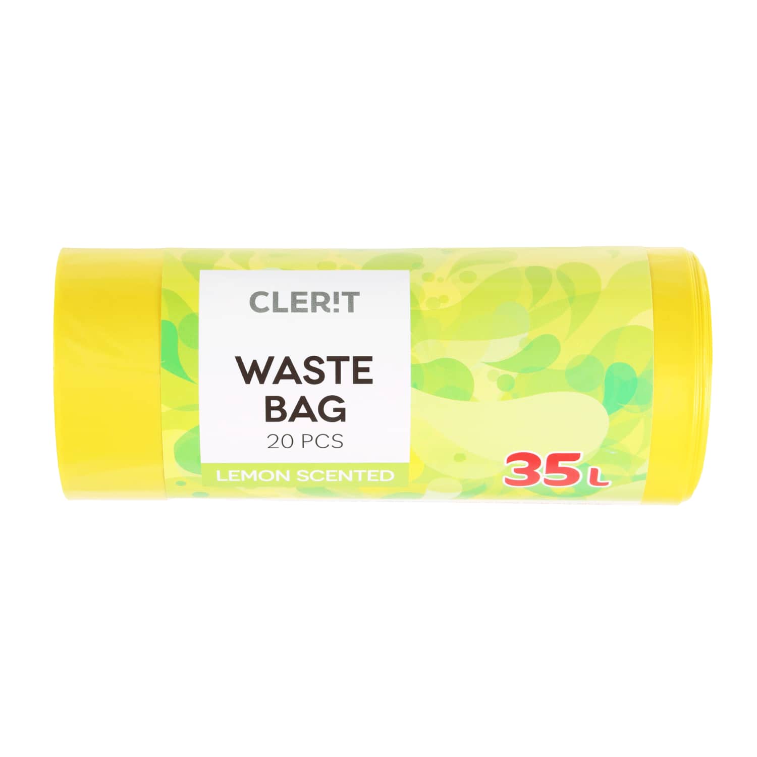 Šiukšlių maišai, aromat. CLERIT, 35 l, 20 vnt
