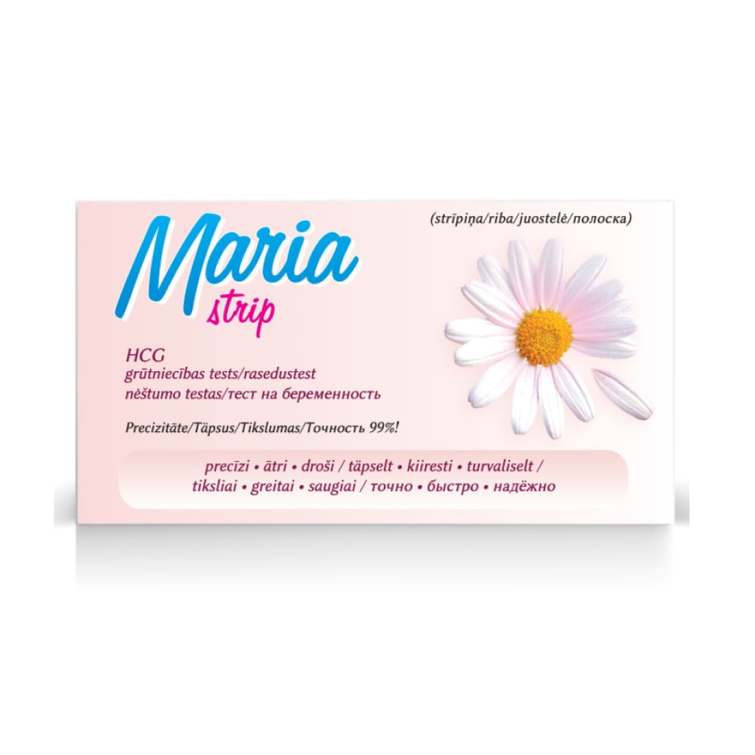 Тест на беременность MARIA STRIP 1 шт.
