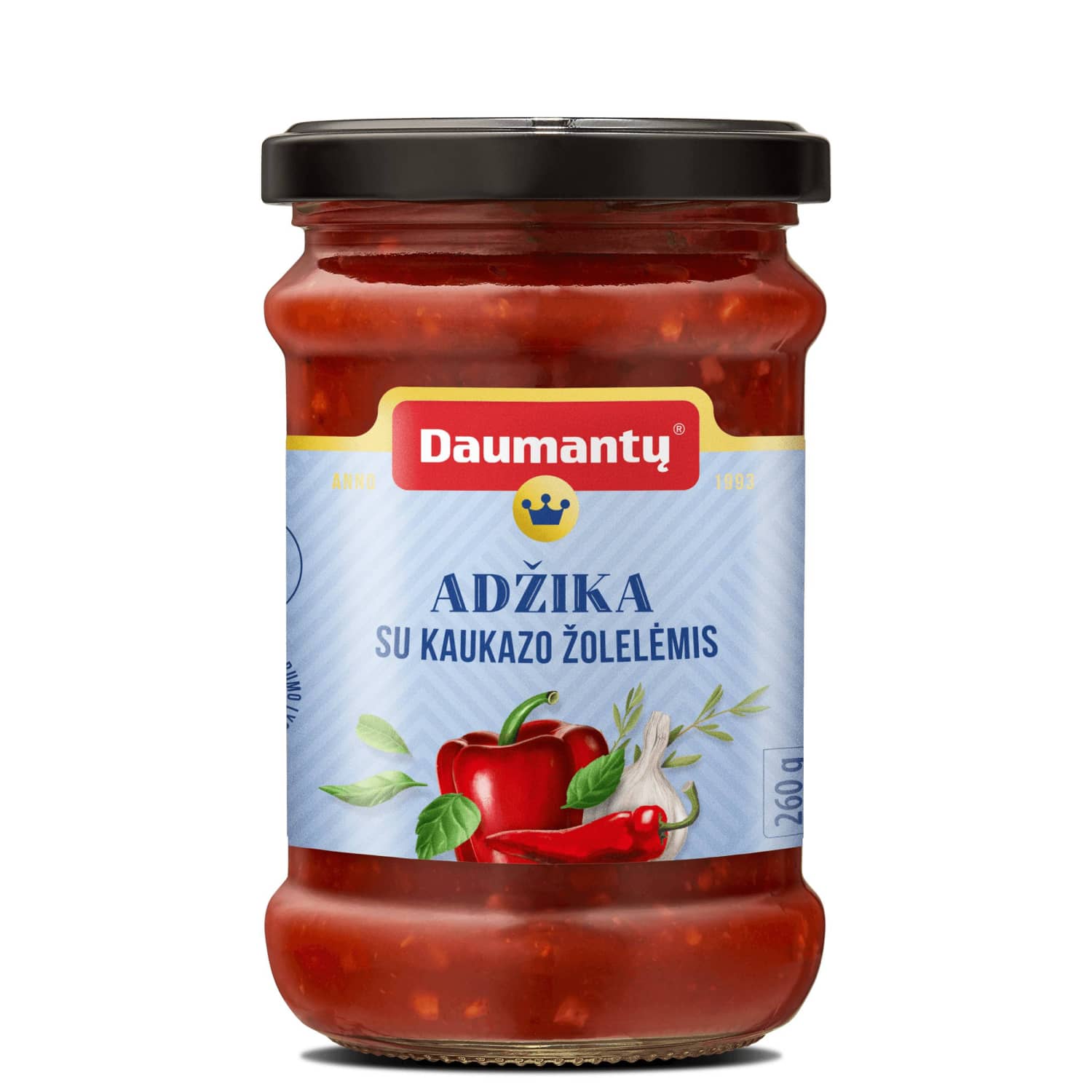 Аджика DAUMANTŲ КАУКАЗСКАЯ, 260 г