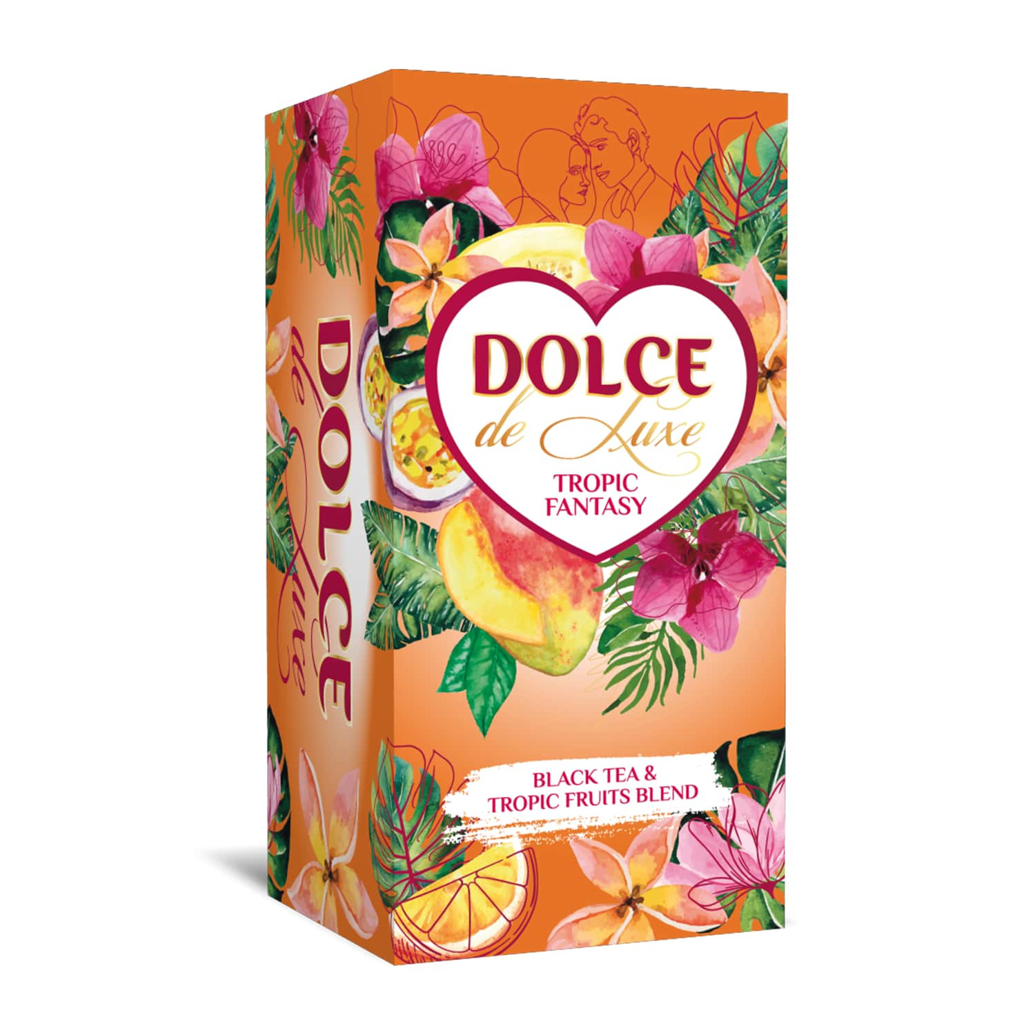 Juod. arbata DOLCE DE LUXE TROP.FANTASY, 50 g