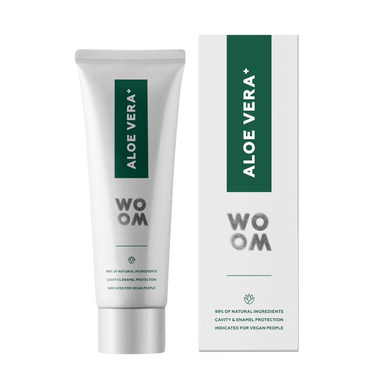 Toothpaste WOOM ALOE VERA+, 75 ml