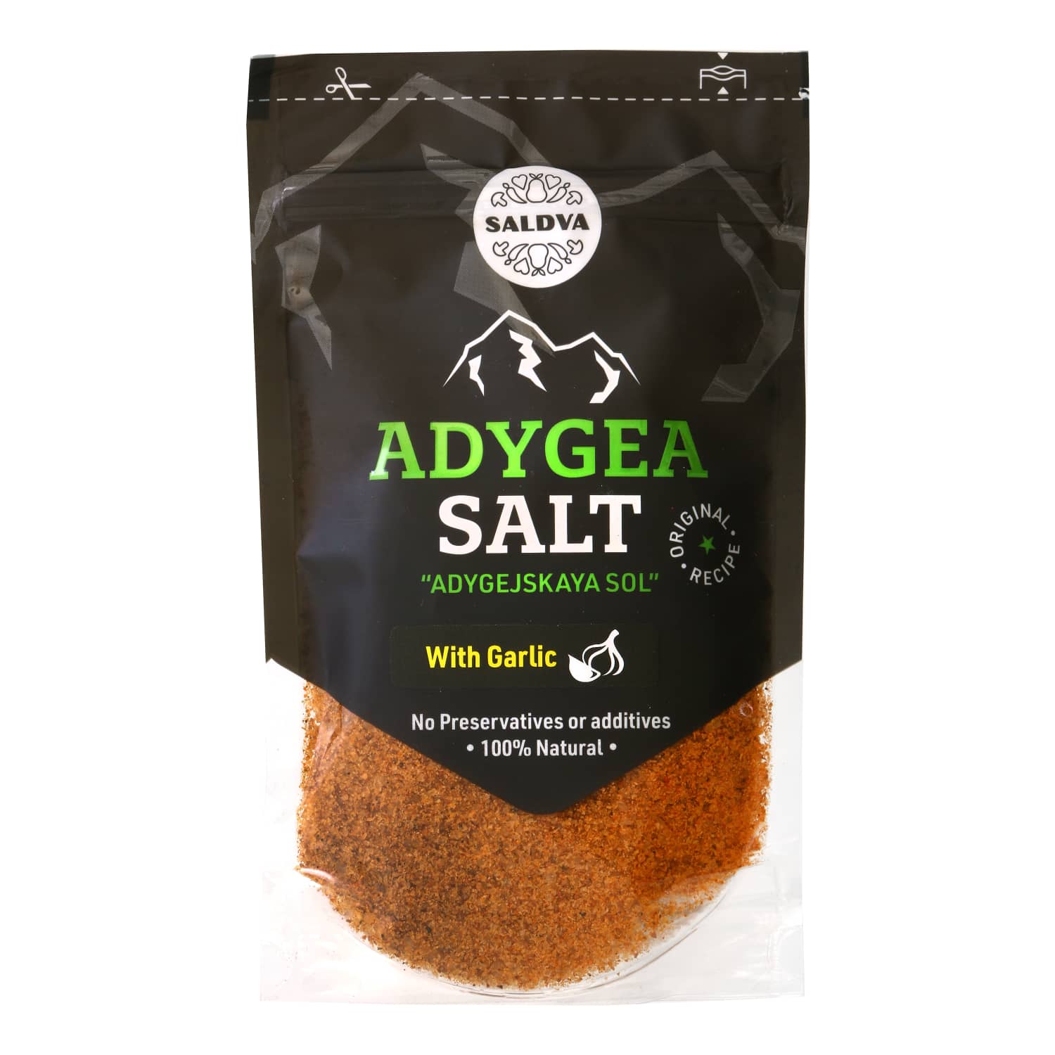Adyghe salt with garlic SALDVA, 130 g