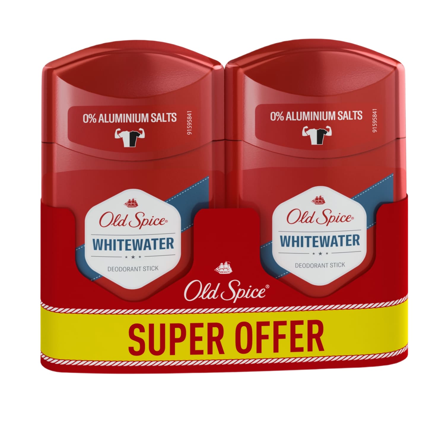 Piešt. dezodor. OLD SPICE WHITE WATER,2x50ml
