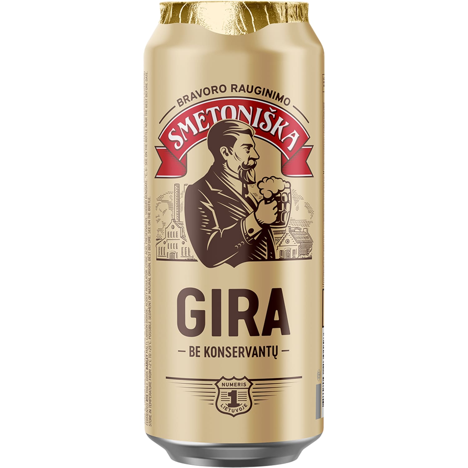 SMETONIŠKA kvass 500ml can