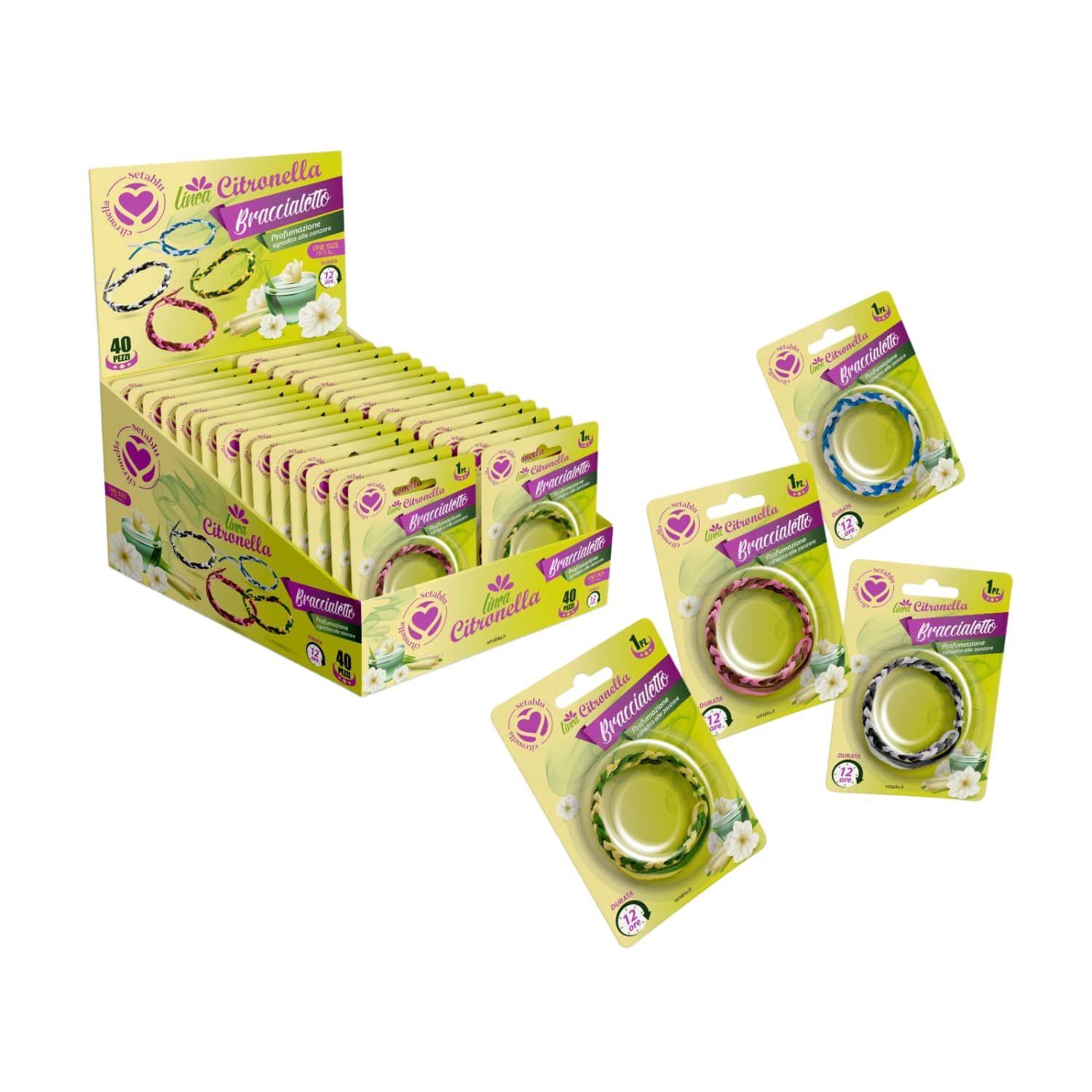 Apyrankės uodams atbaidyti CITRONELLA, 1 vnt.