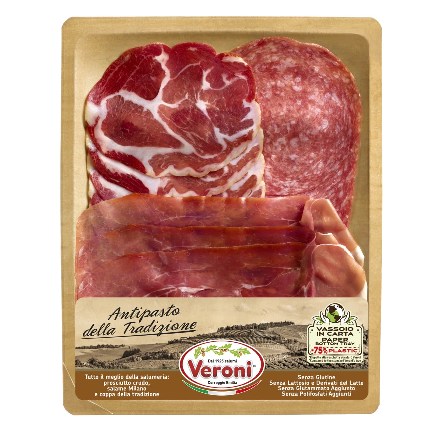 Traditional antipasto slices VERONI, 110 g