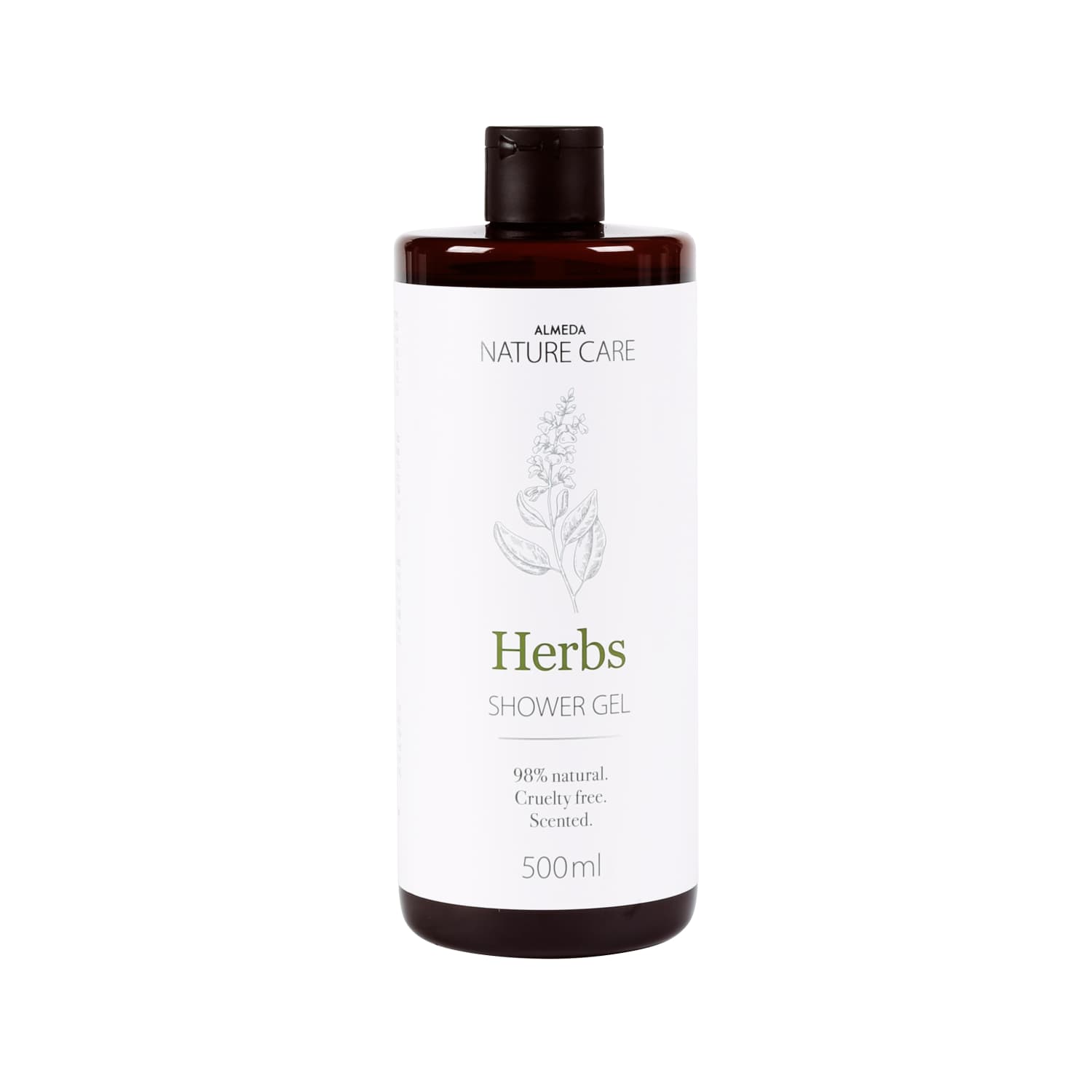 Душ гель ALMEDA NATURE CARE ТРАВЫ, 500 мл