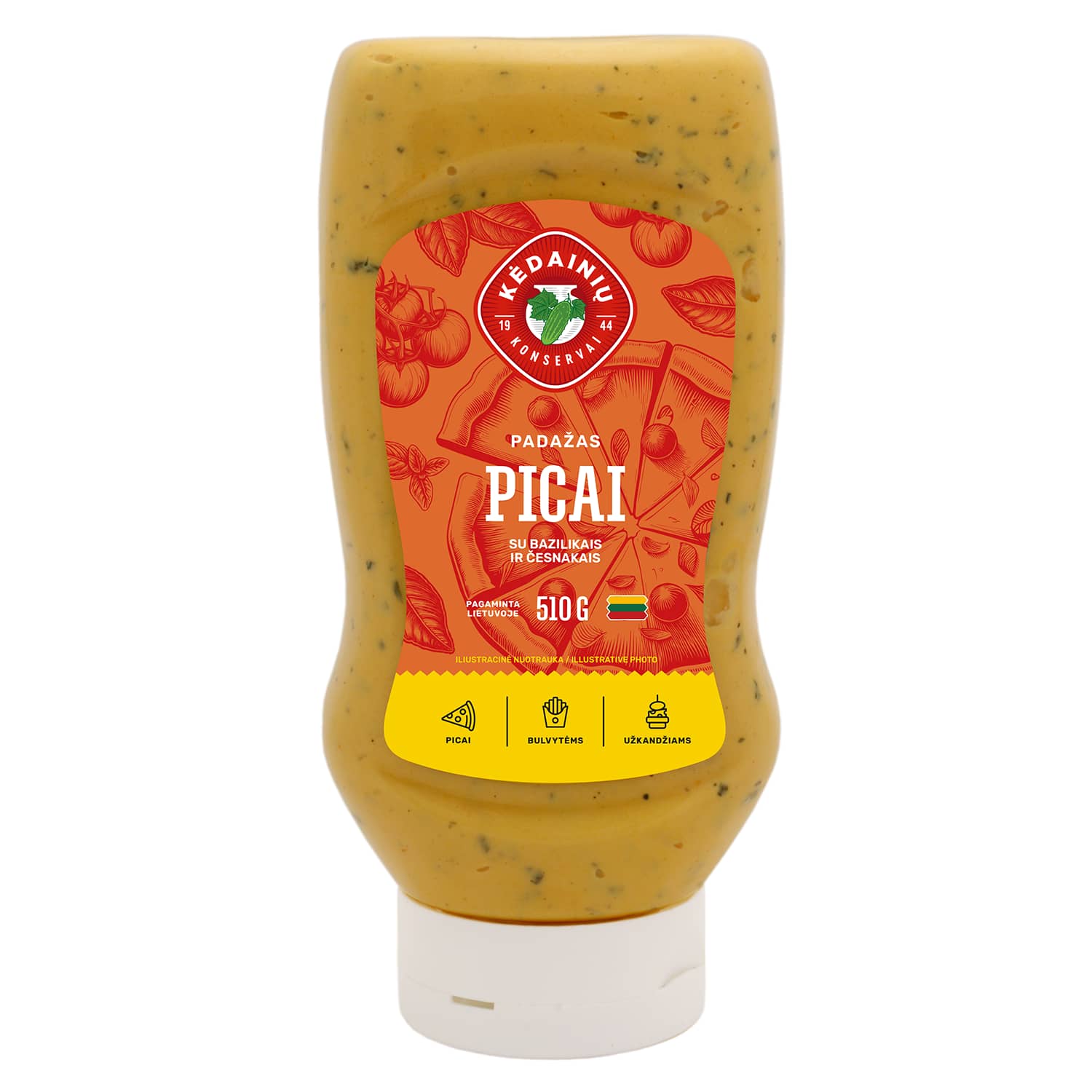 Sauce KKF PIZZA, 27% fat, 510 g
