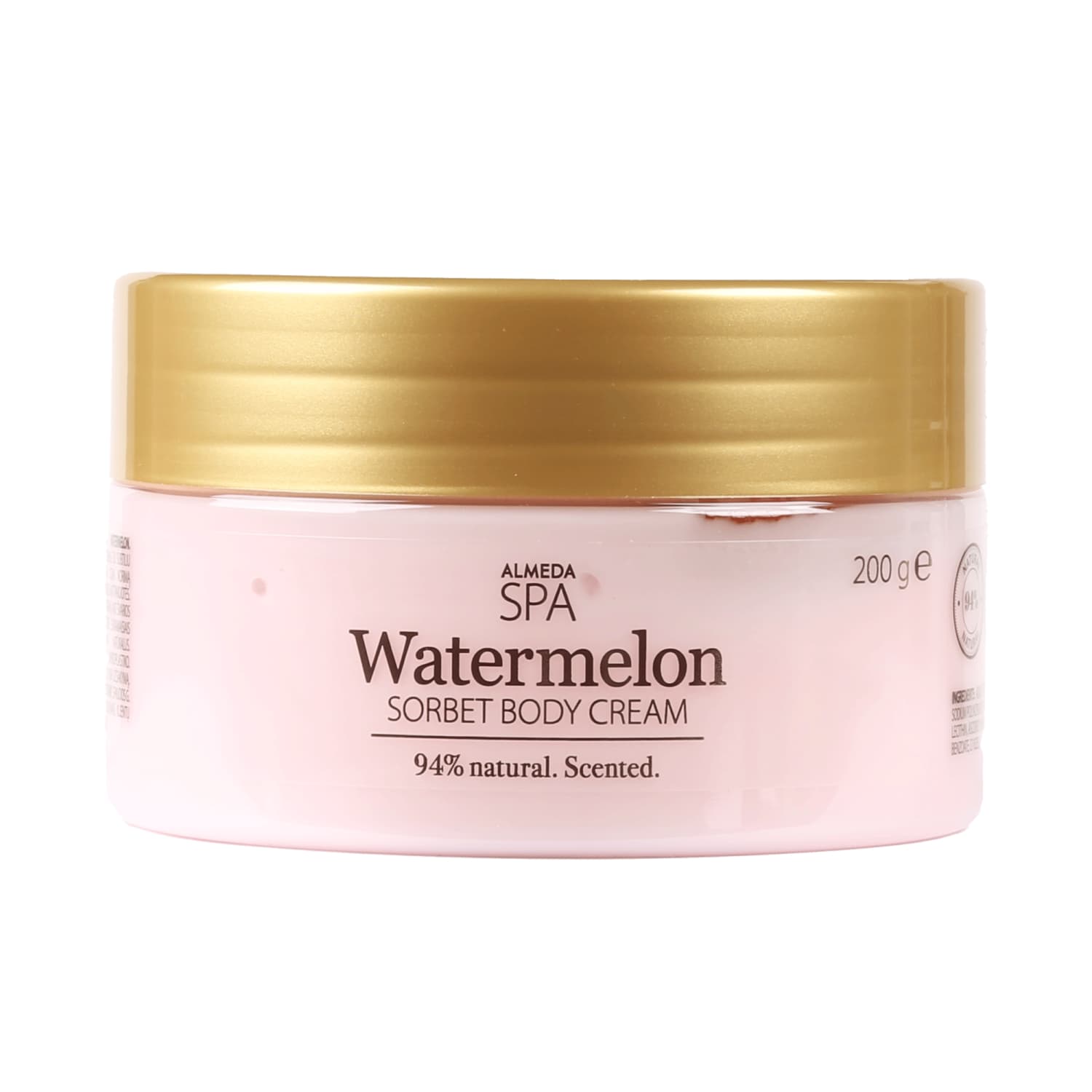 Body cream WATERMELON ALMEDA SPA, 200 g