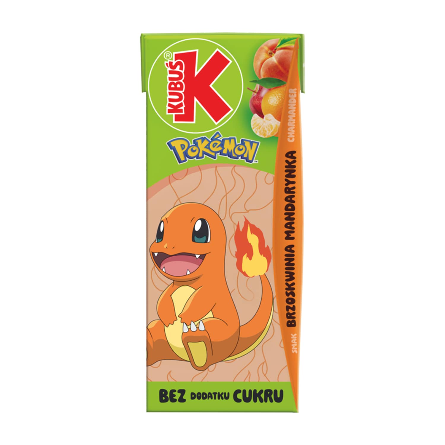 Ob., mand. ir persikų gėrimų KUBUS, 200 ml