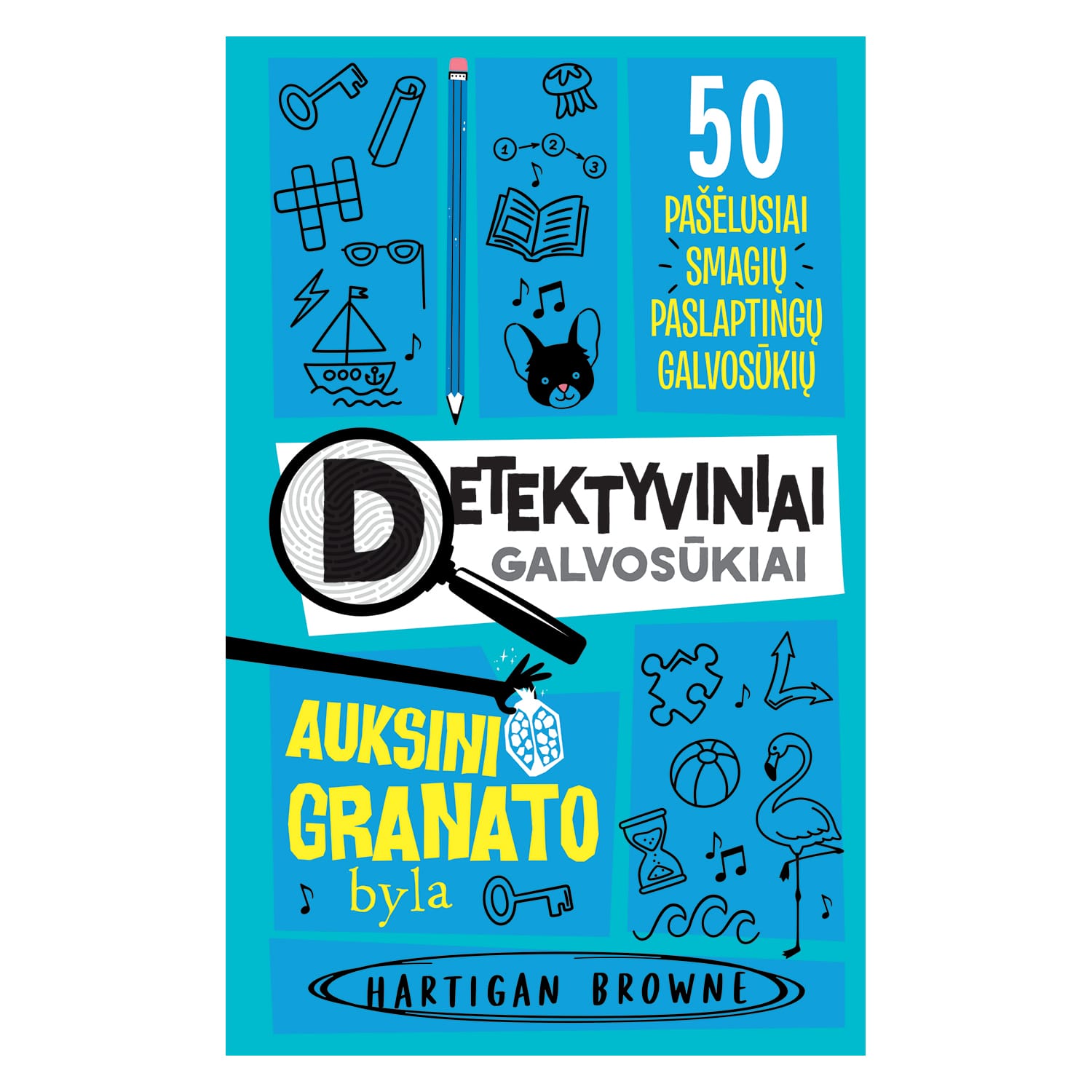 Knyga DETEKTYVINIAI GALVOSŪKIAI