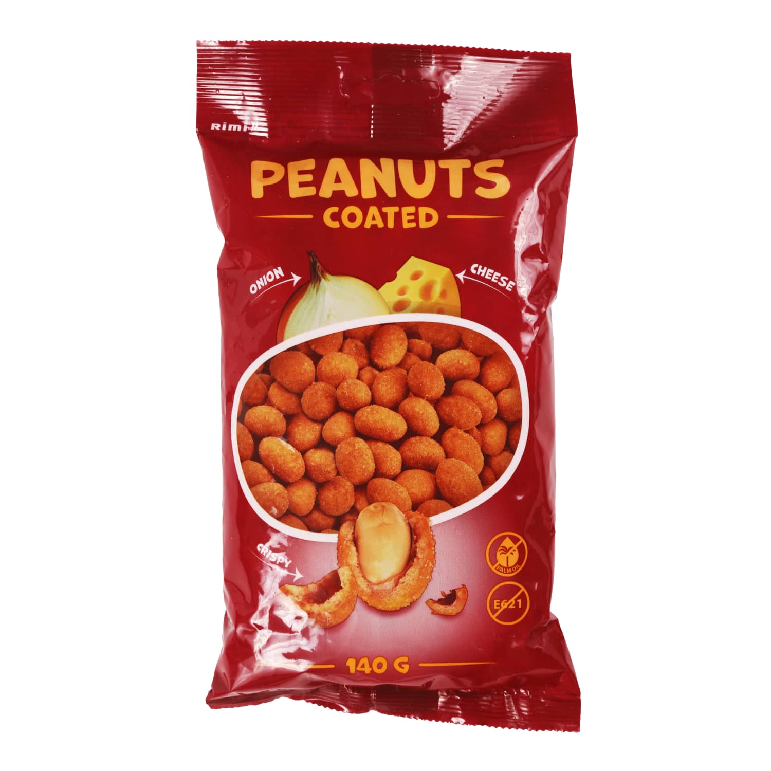 Peanuts RIMI, cheese flavor, 140 g