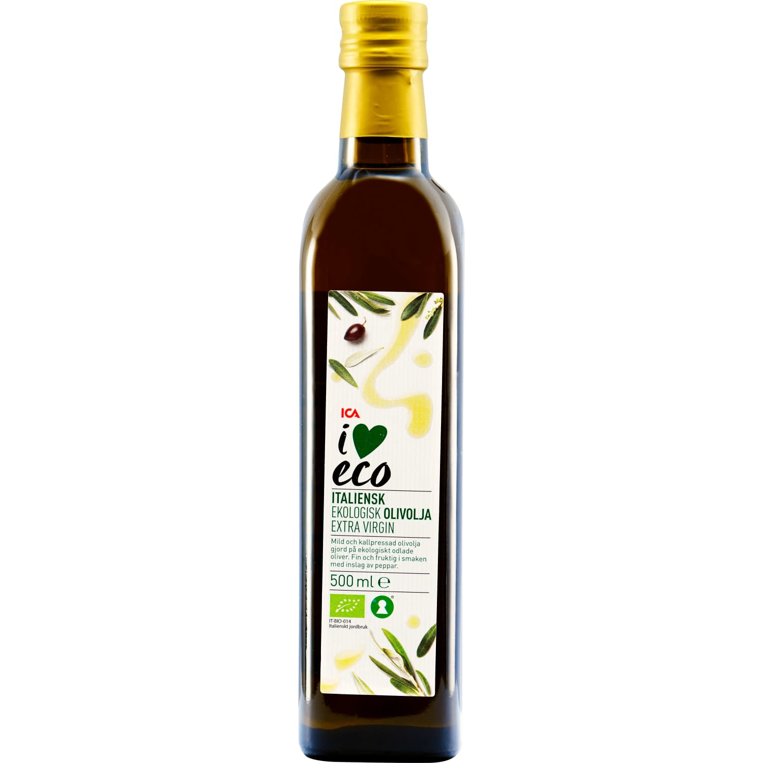 Eco olive oil I LOVE ECO ITALIJA, 500 ml