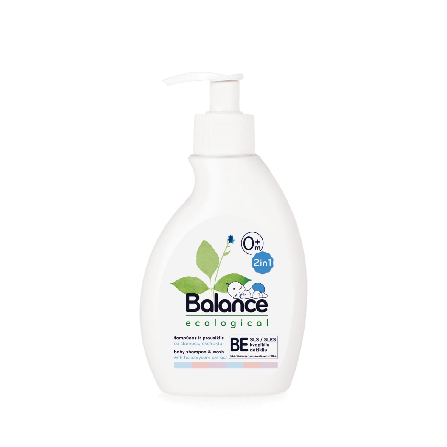 Детский шампунь-моющее средство BALANCE, 240ml, от 0+