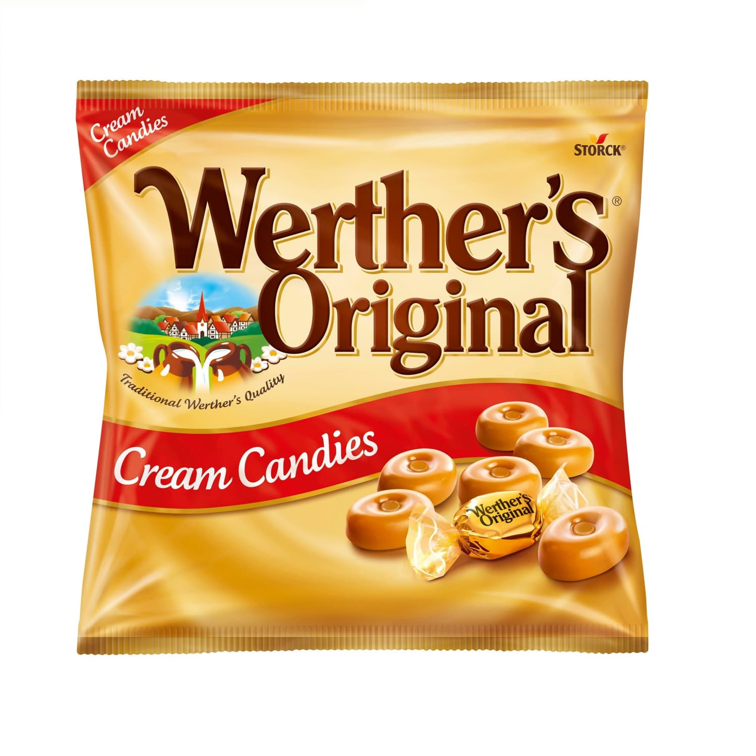 Кремовые конфеты WERTHER'S ORIGINAL, 135 г