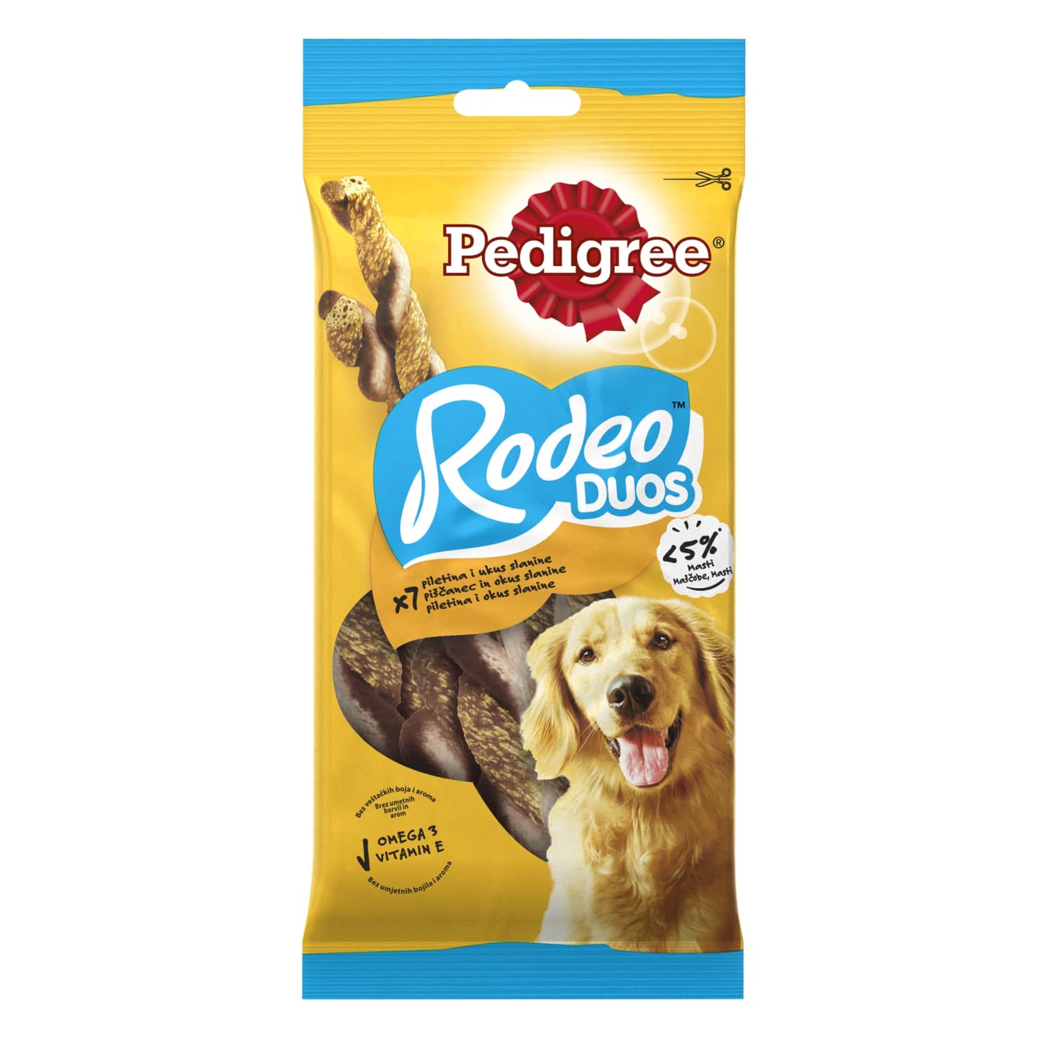 Жевательные лакомства для собак PEDIGREE RODEO DUOS, 123 г