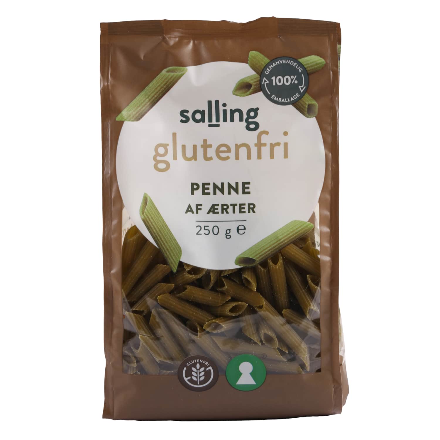 Žirnel. makar. PENNE SALLING GLUTENFRI, 250 g