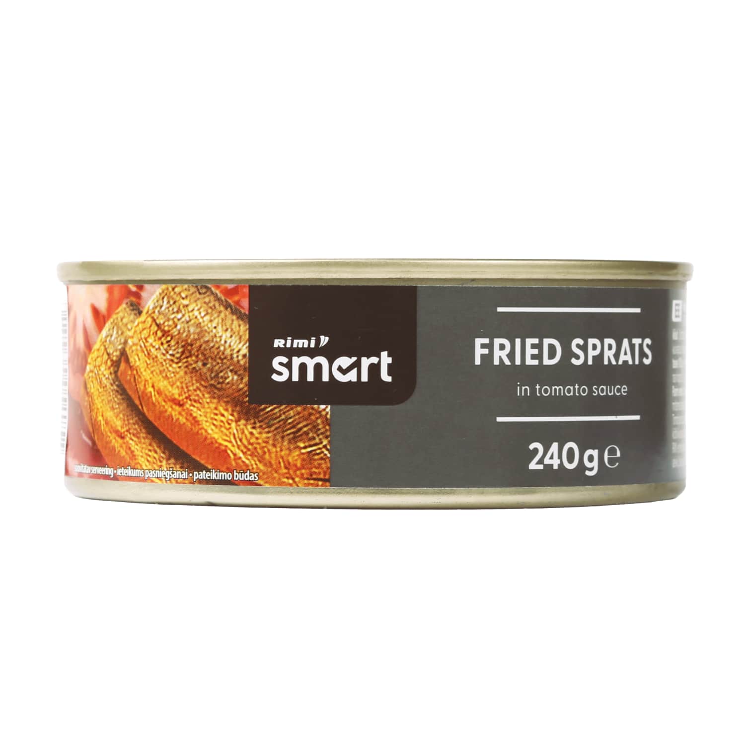 Apk. šprotai pomidorų padaže RIMI SMART,240 g