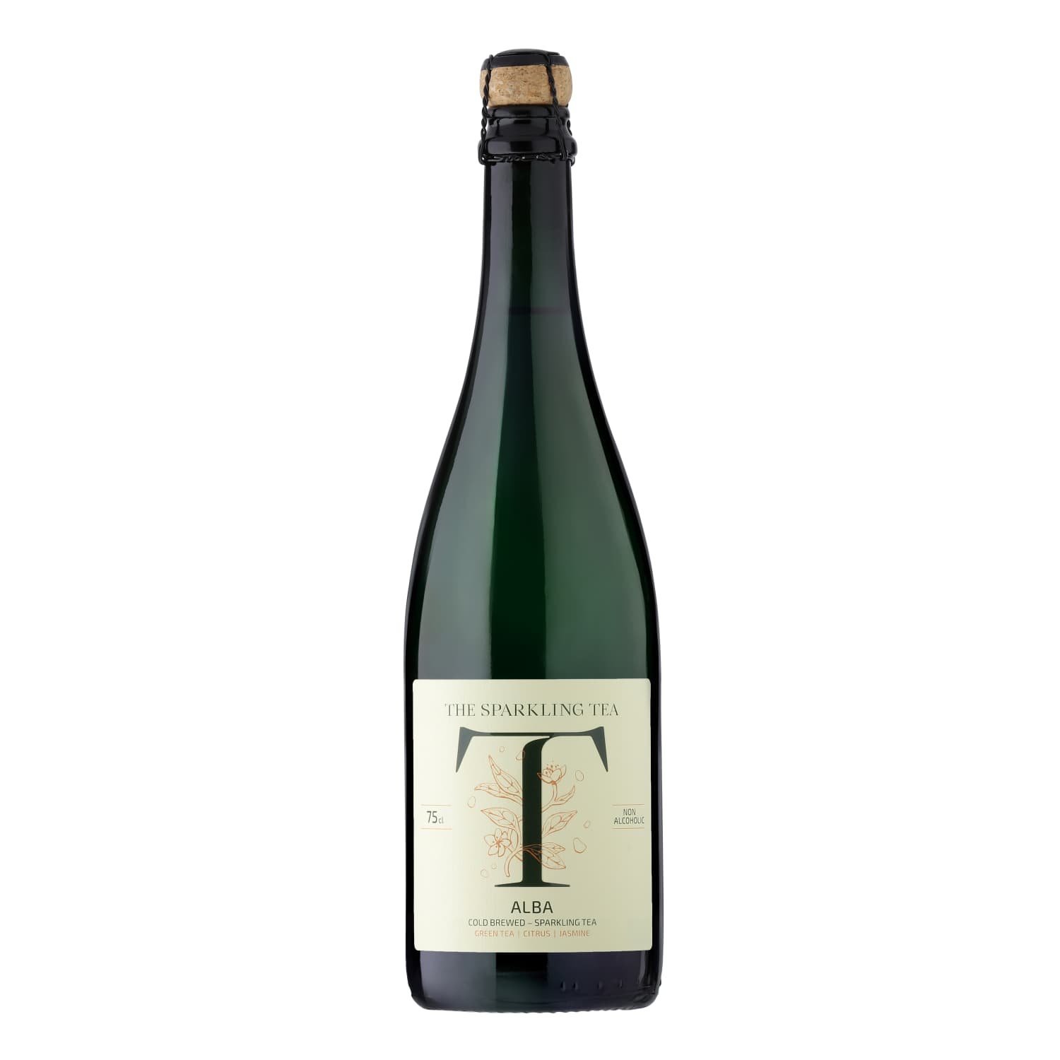 Nealk. p. arbata THE SPARKLING T ALBA, 0,75 l