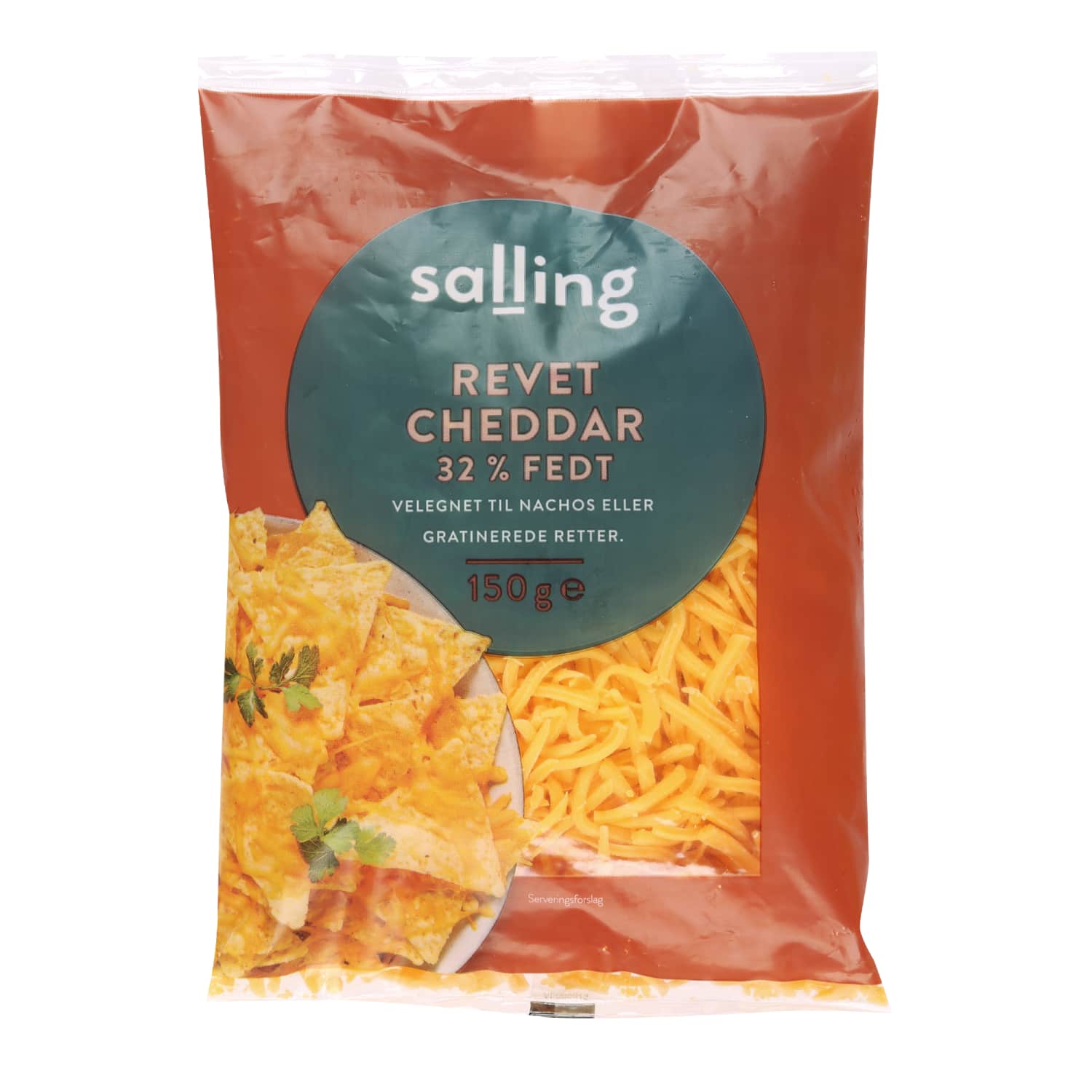Grated cheese RED CHEDDAR SALLING, 150g