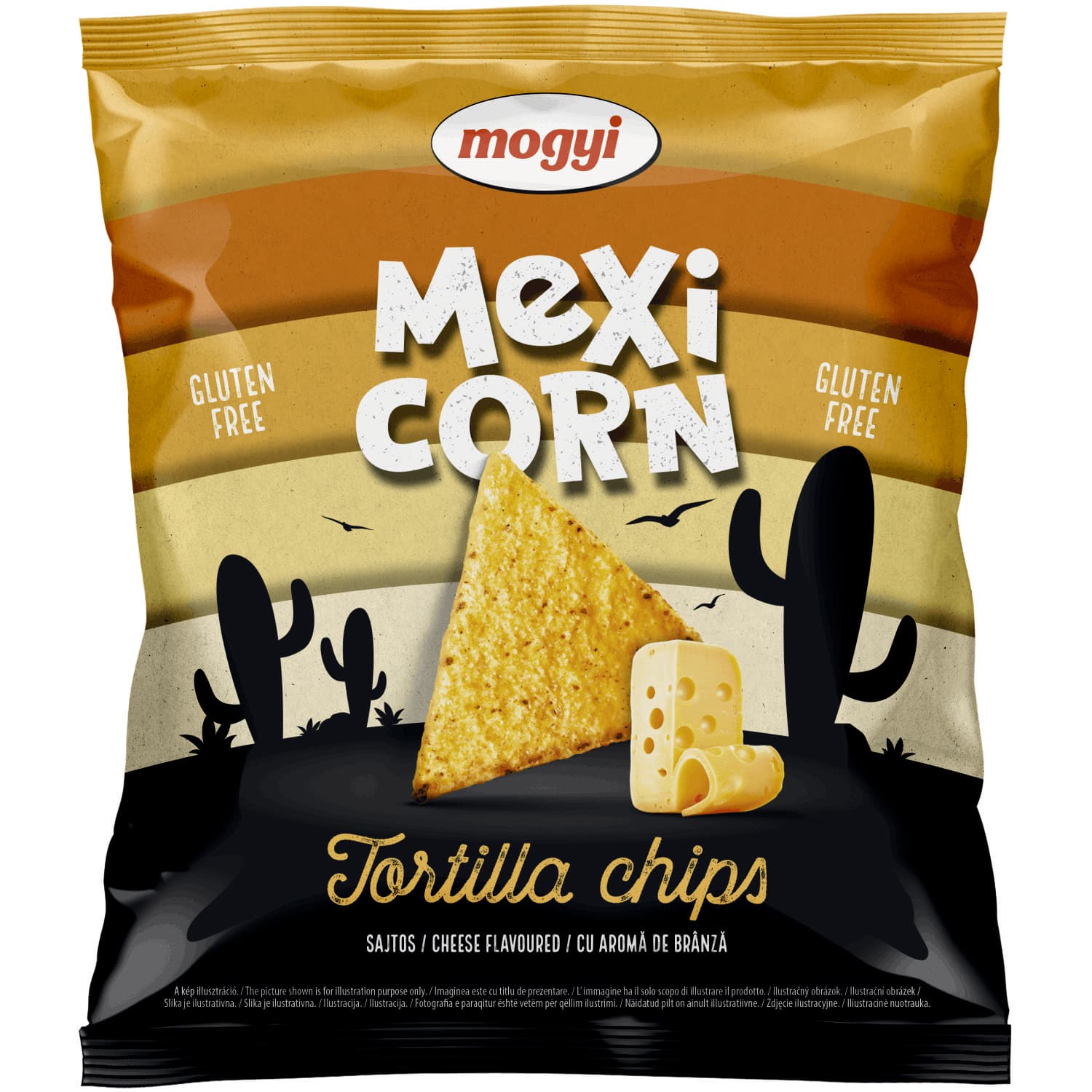 Sūrio sk. kukur. trašk. MEX.TORT.CHIPS, 90 g