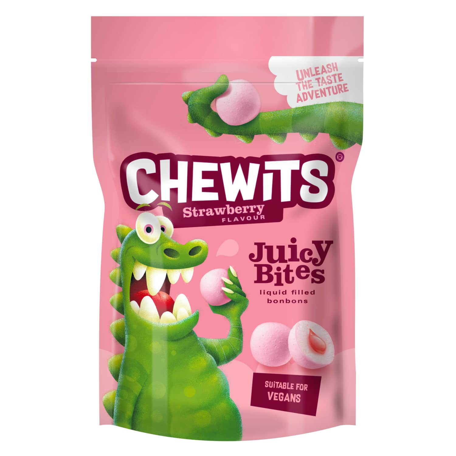 Braškių sk. kramt. sald. CHEWITS JUICY, 115 g