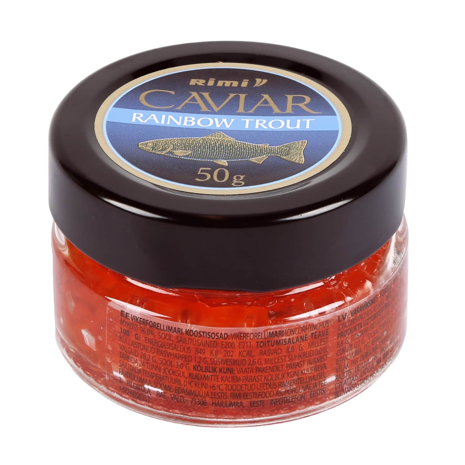 Rainbow trout roe RIMI, 50 g