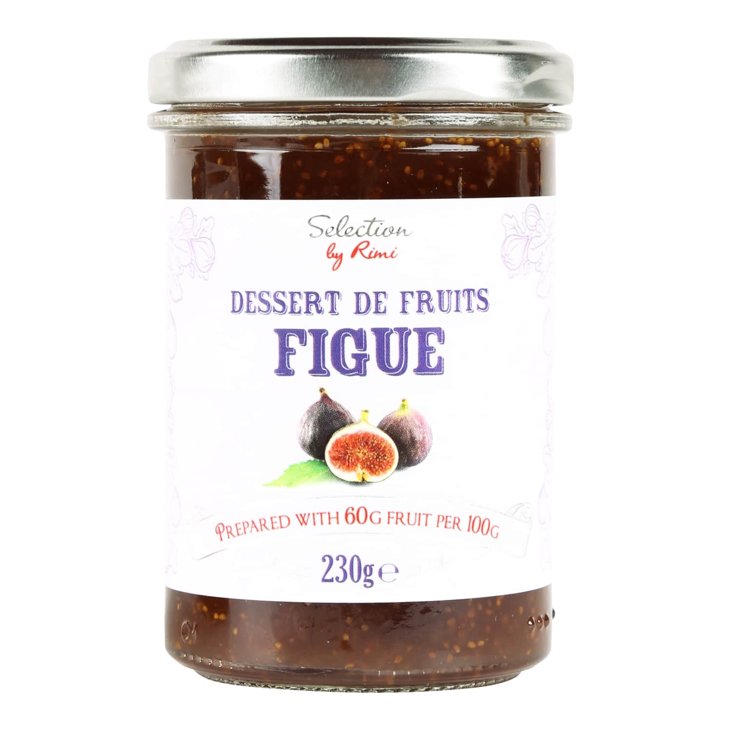 Figų vaisių desertas SELECTION BY RIMI, 230 g
