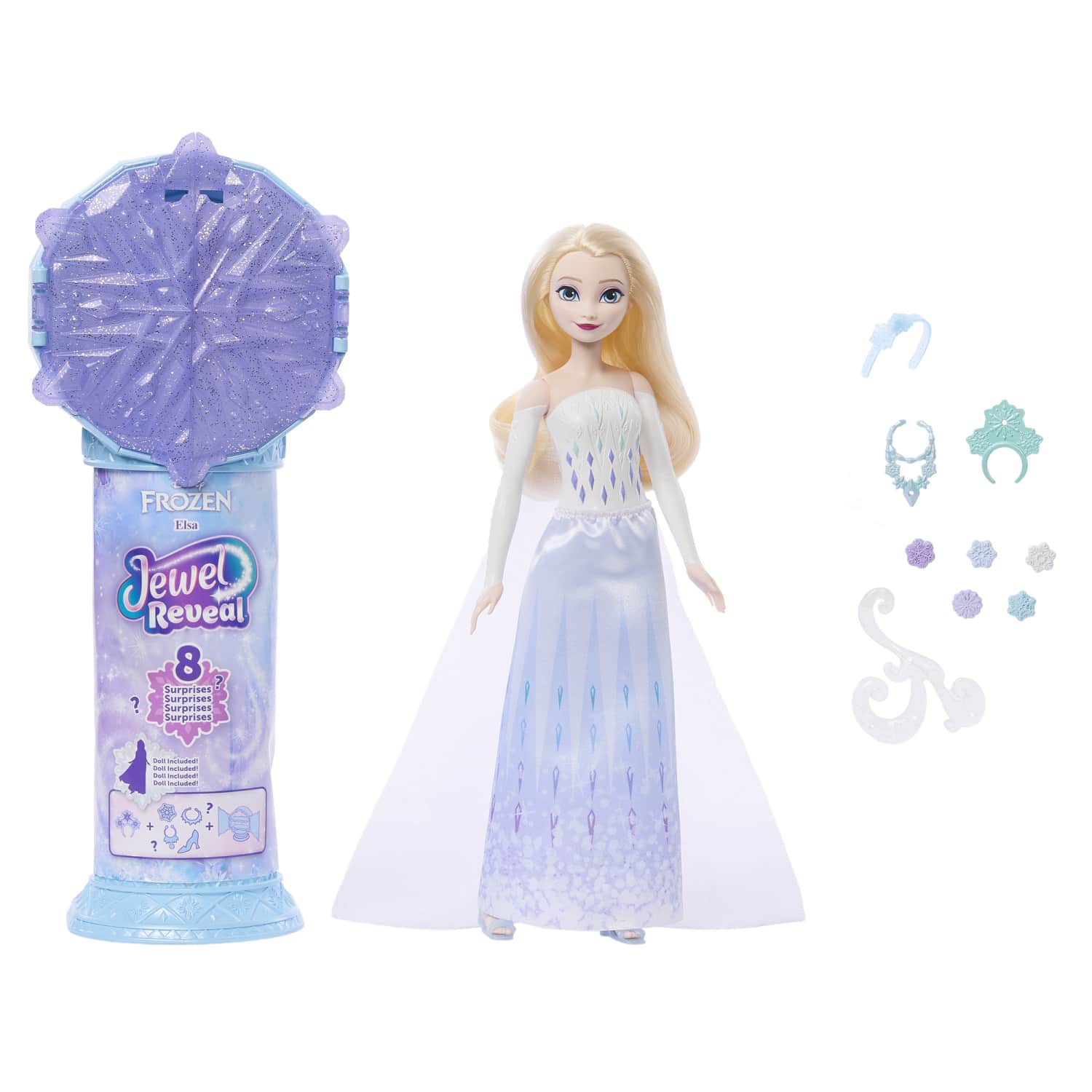 Lėlė DISNEY FROZEN ELSA JEWEL REVEAL