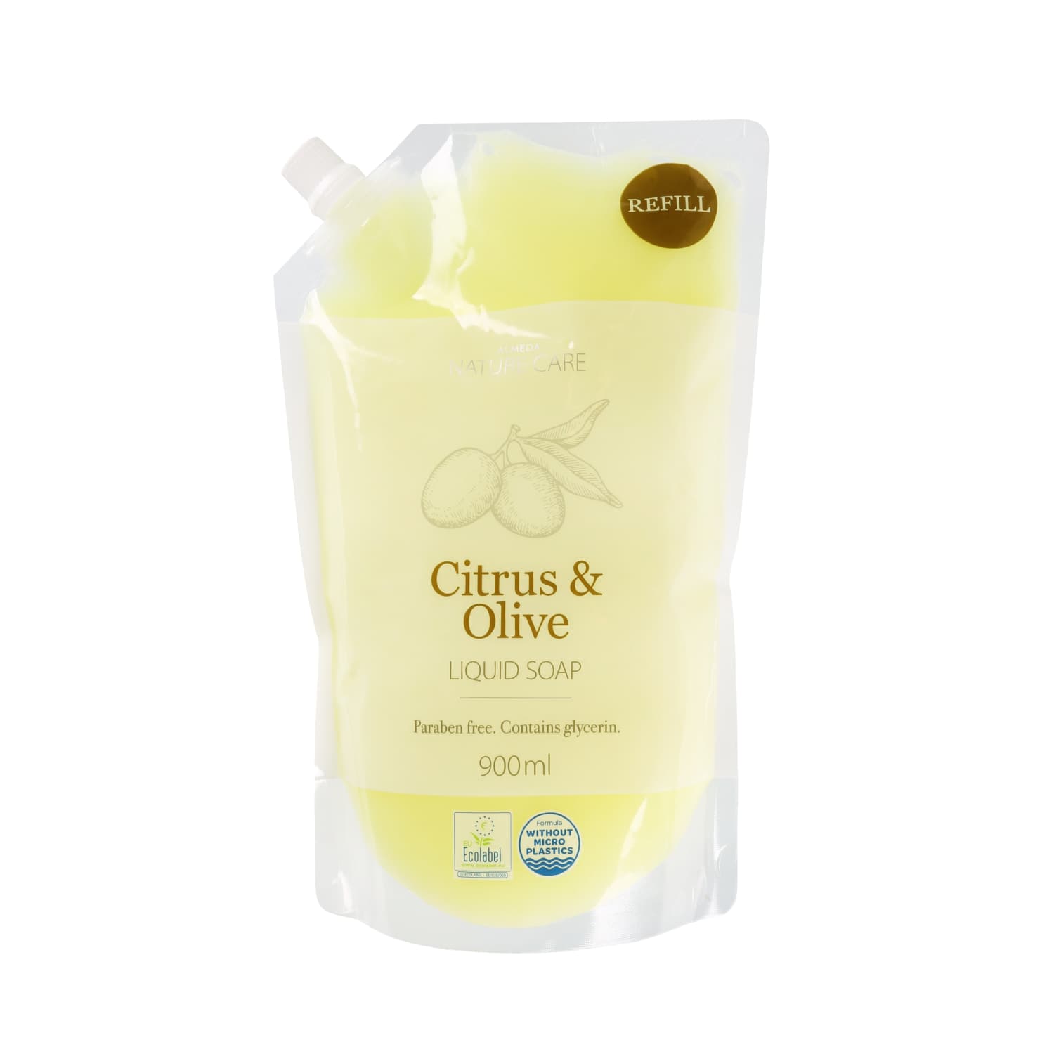 Skystas muilas (papild.) CITRUS&OLIVE, 900ml
