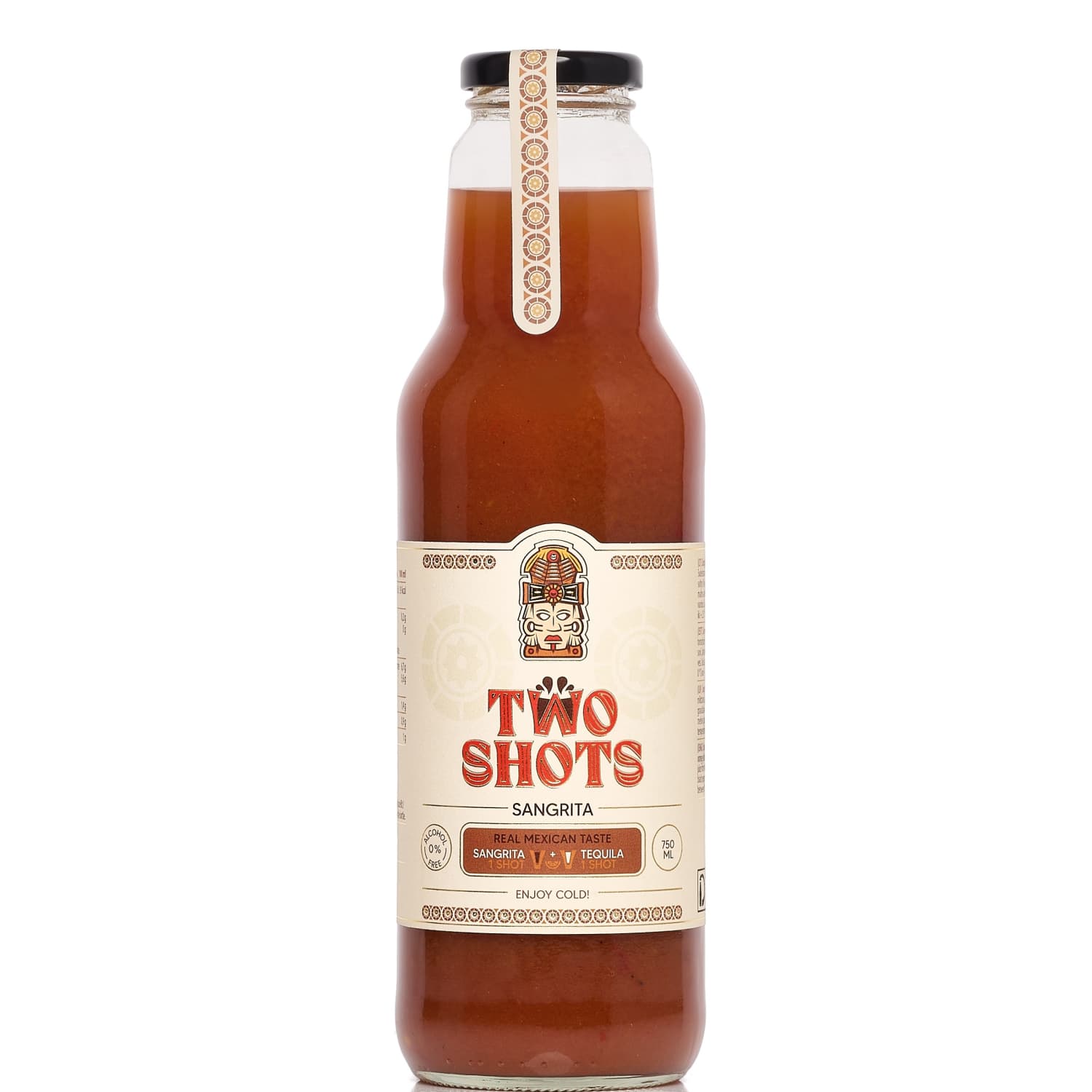 Nealk. sulčių gėr. TWO SHOTS SANGRITA, 0,75 l
