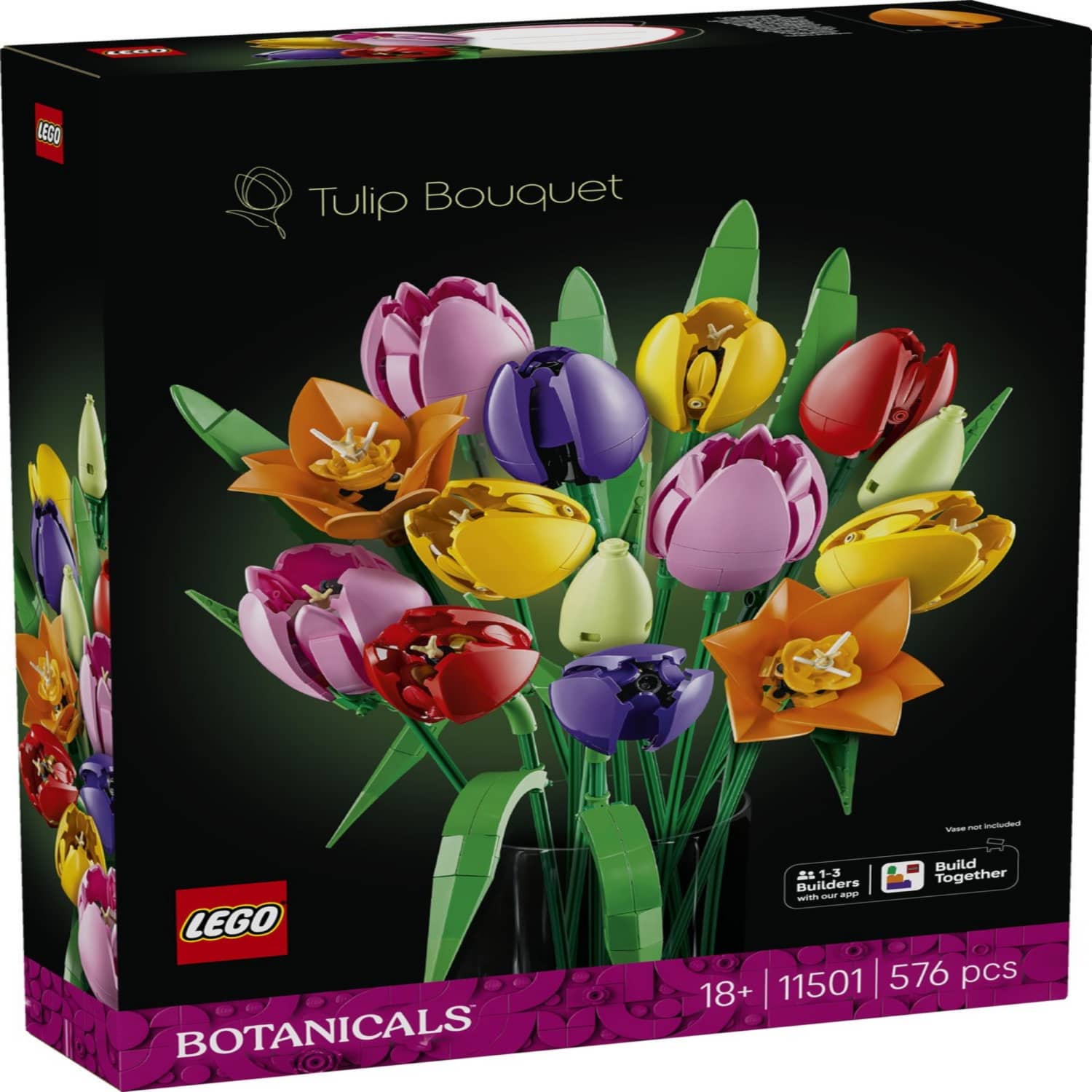 Konstruktorius LEGO Tulpių Puokštė 11501