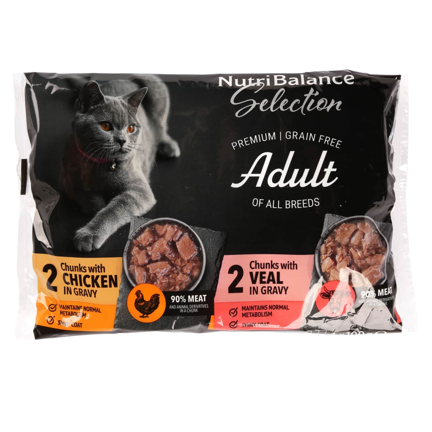Kač. ėdalas su višt. verš. NUTRIB. SEL., 100g