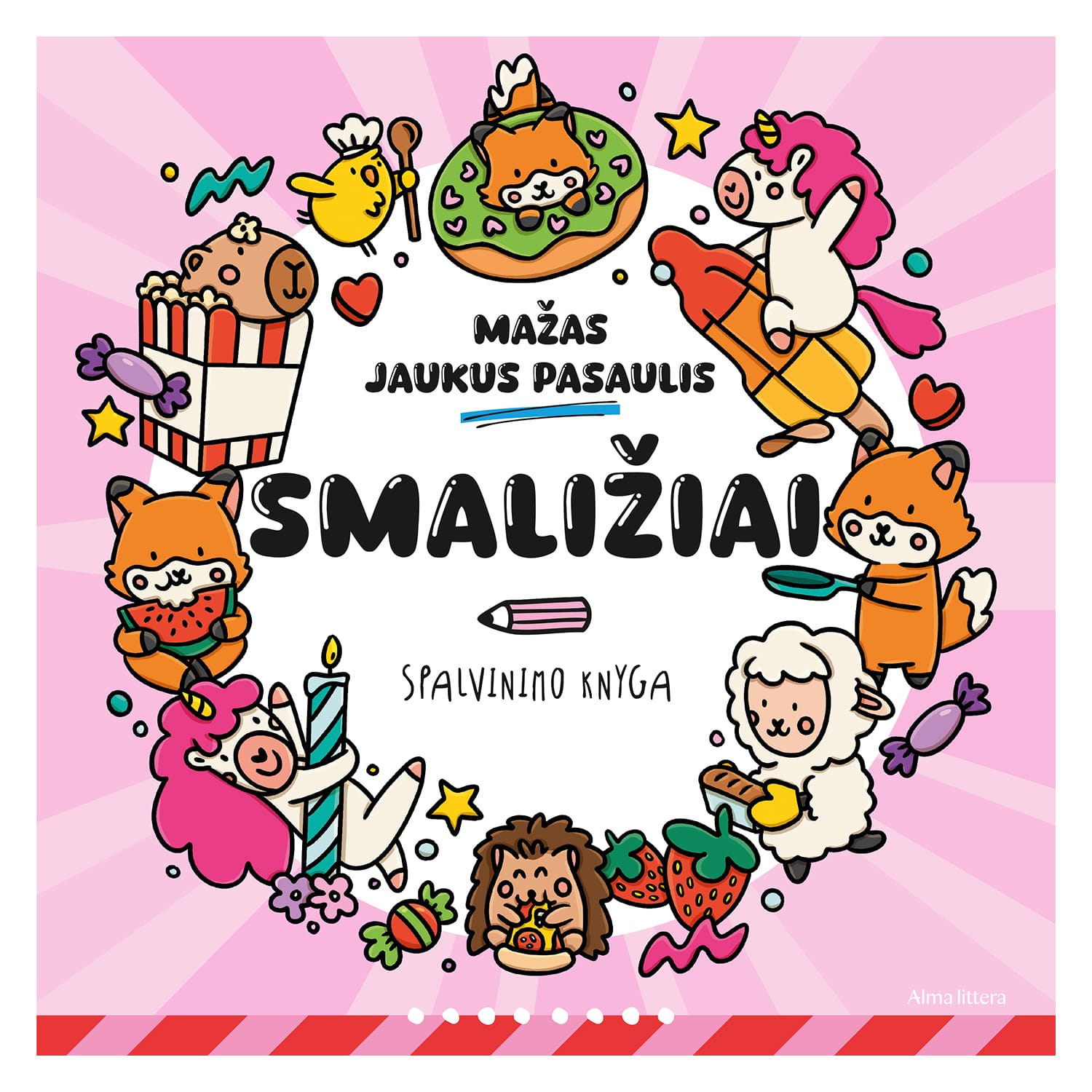 Spal. knyga MAŽAS JAUKUS PASAULIS