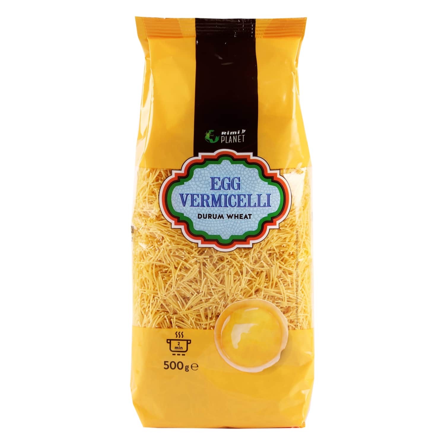 Яичные макароны VERMICELLI RIMI PLANET, 500 г