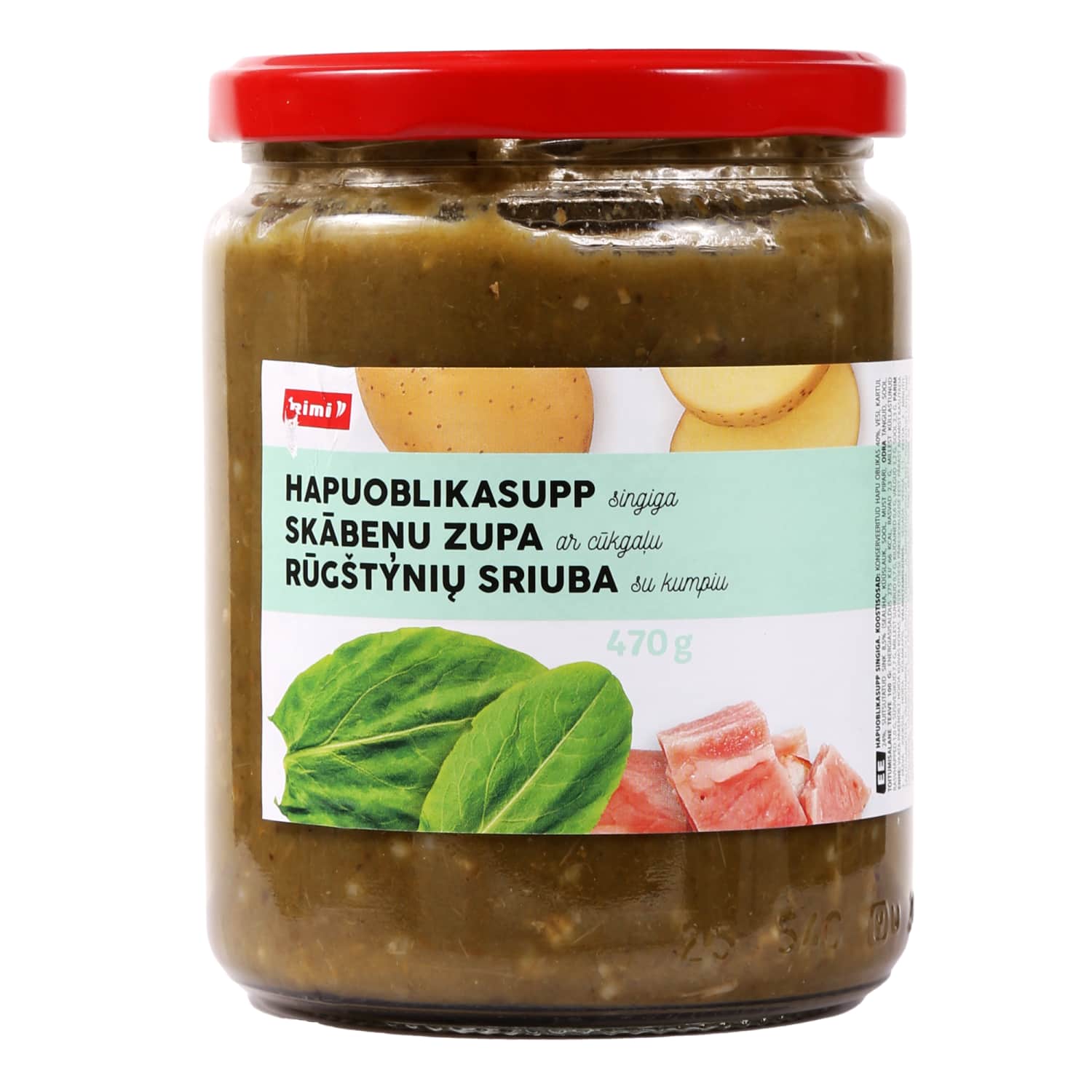 Sorrel soup with ham RIMI EXPRESS, 470 g