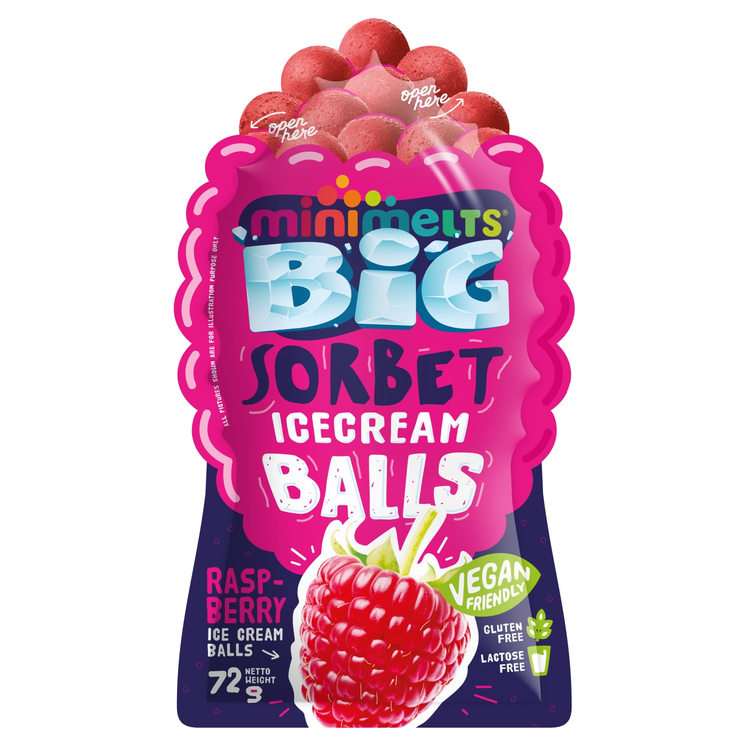 Eating ice cream MINI MELTS, av. sk. 65 ml/ 72 g