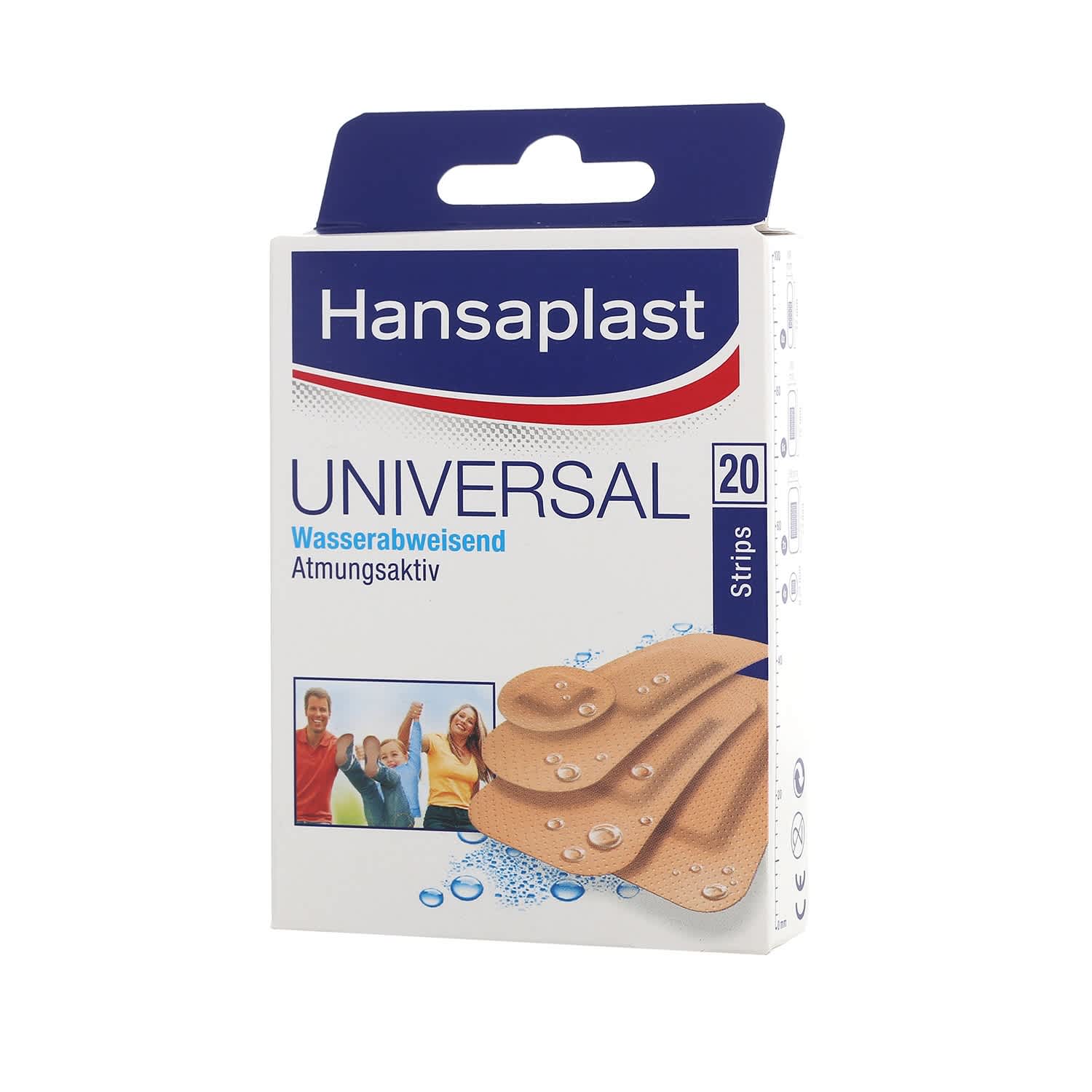 Pleistras HANSAPLAST UNIVERSAL, 20vnt.