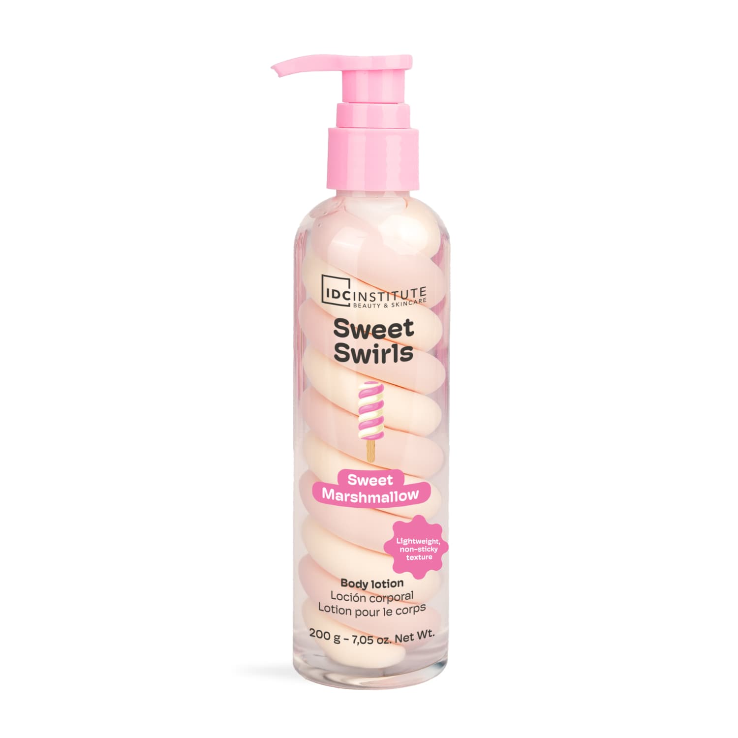 Kūno los. IDC INSTITUTE MARSHMALLOW, 200 ml