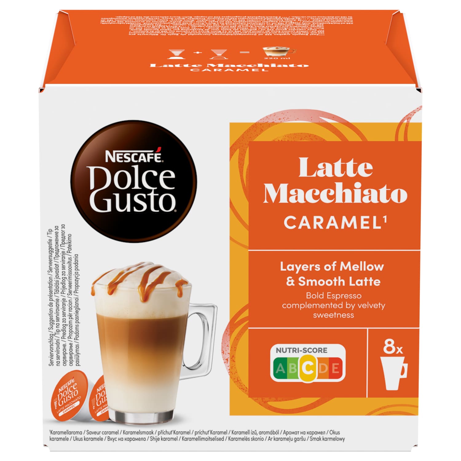 Kavos k. DG CARAMEL LATTE MACCHIATO, 145,6 g