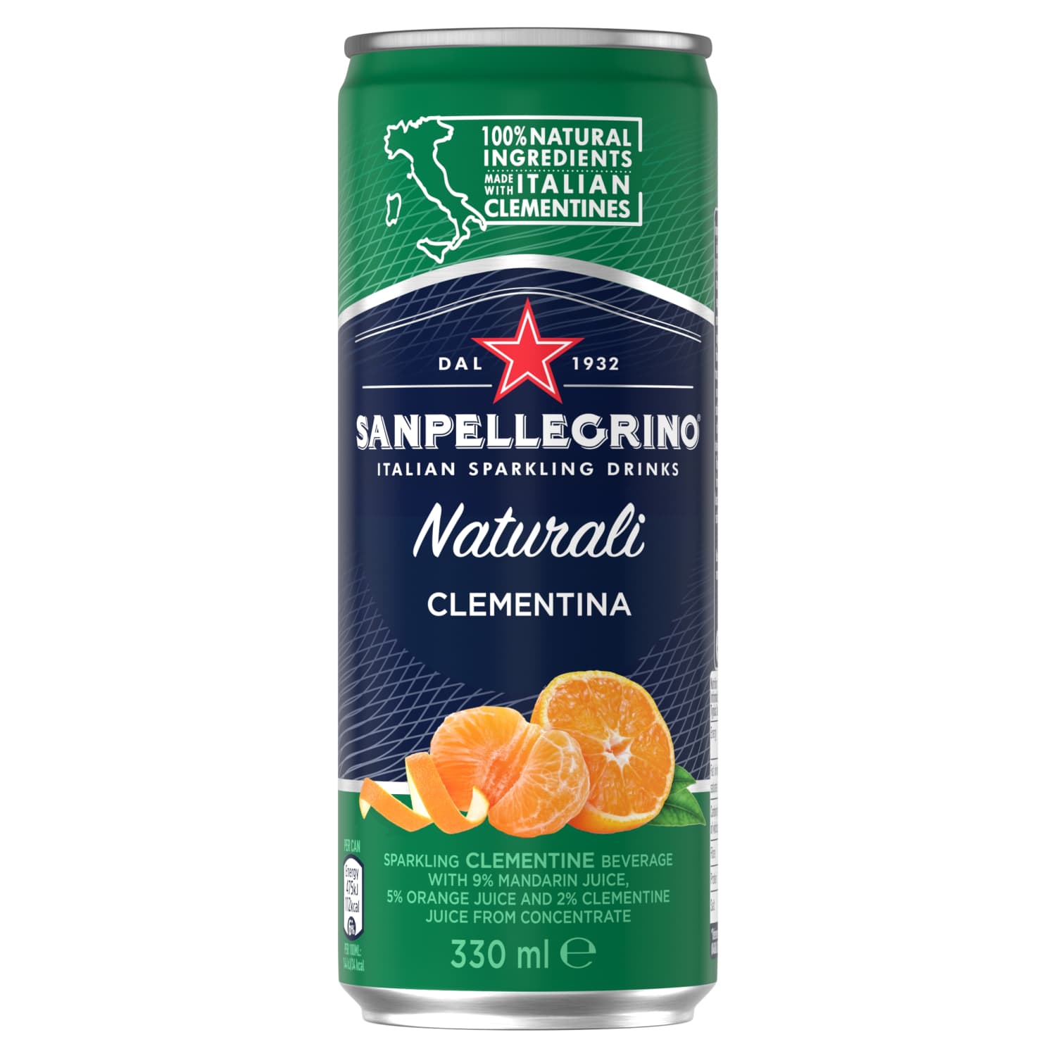 Sparkling drink SANPELLEGRINO CLEMENTINA, 0,33l