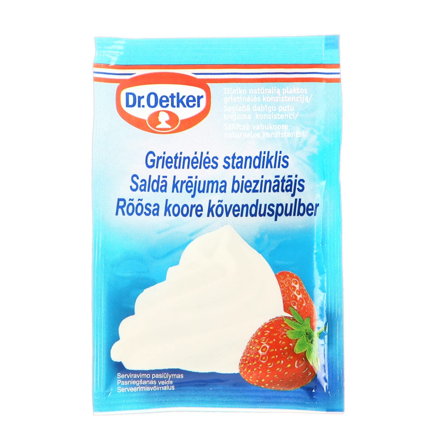 Grietinėlės standiklis DR. OETKER, 9 g
