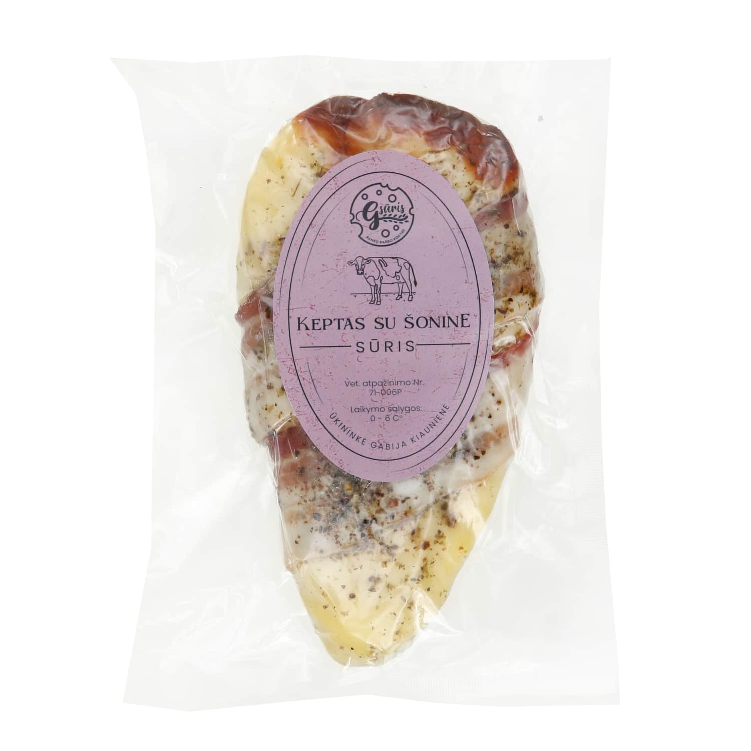 Kept. sald. pieno sūris su šon. GSŪRIS, 1 kg
