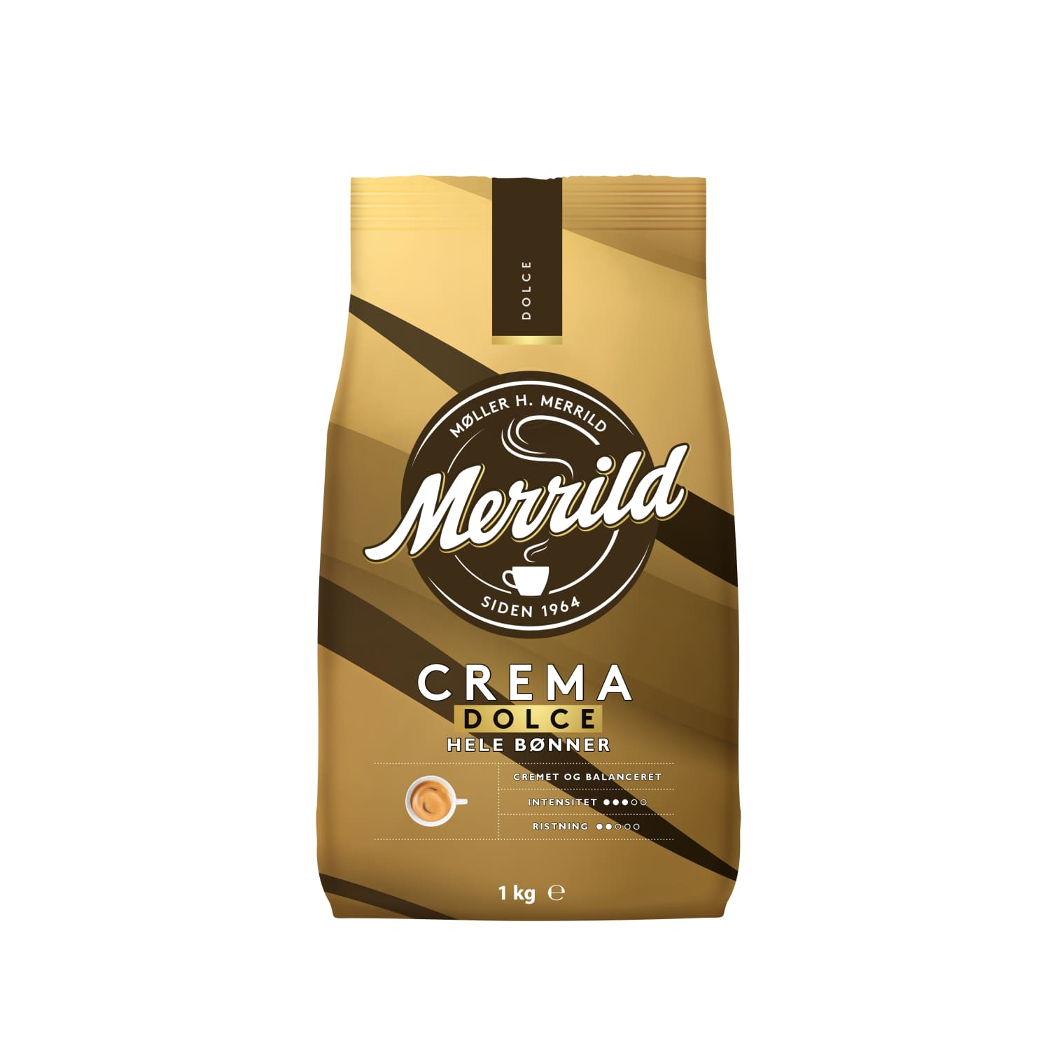 Kavos pupelės MERRILD CREMA DOLCE, 1 kg