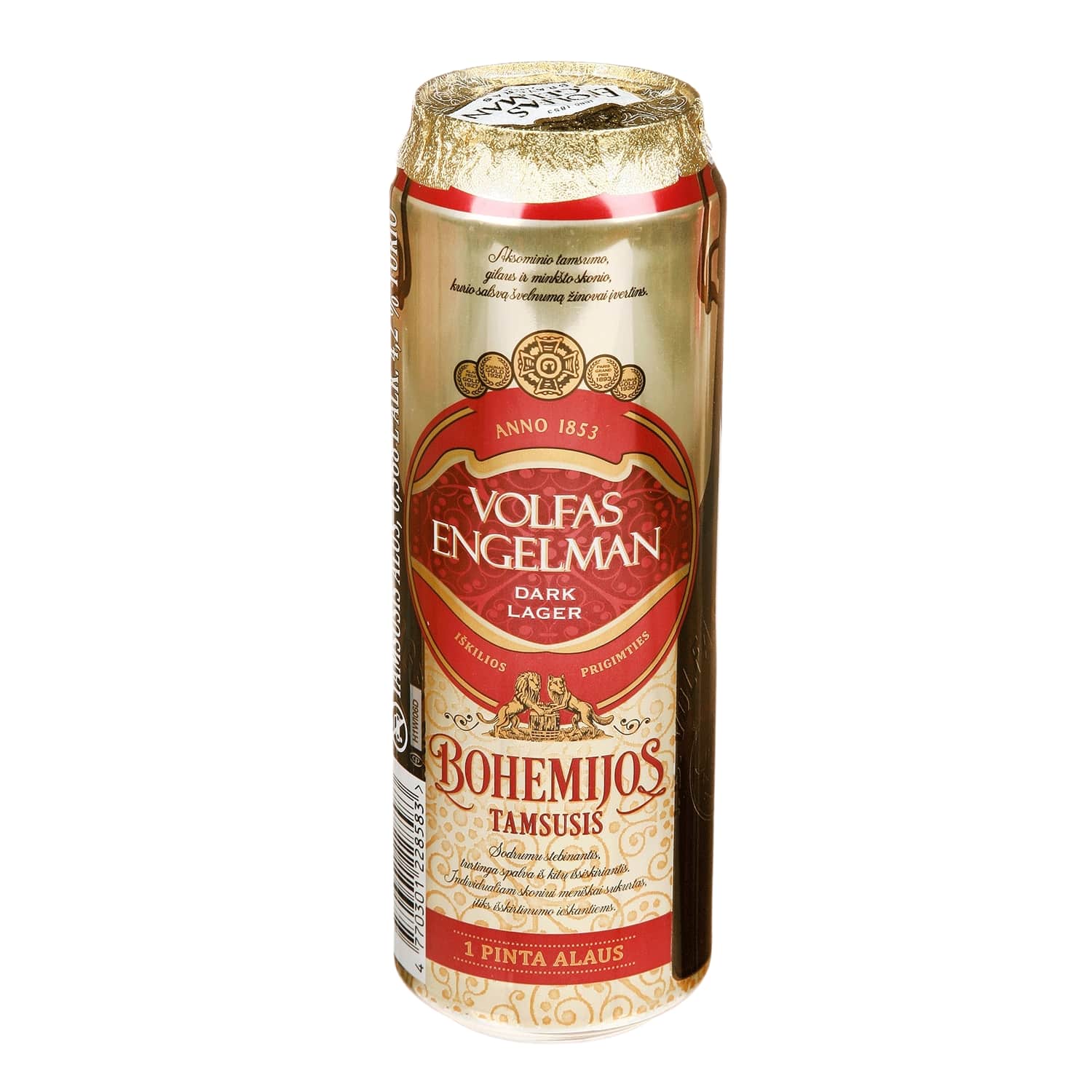 Тёмное пиво V.ENGELMAN Bohemian, 4,2%, 0,568 л